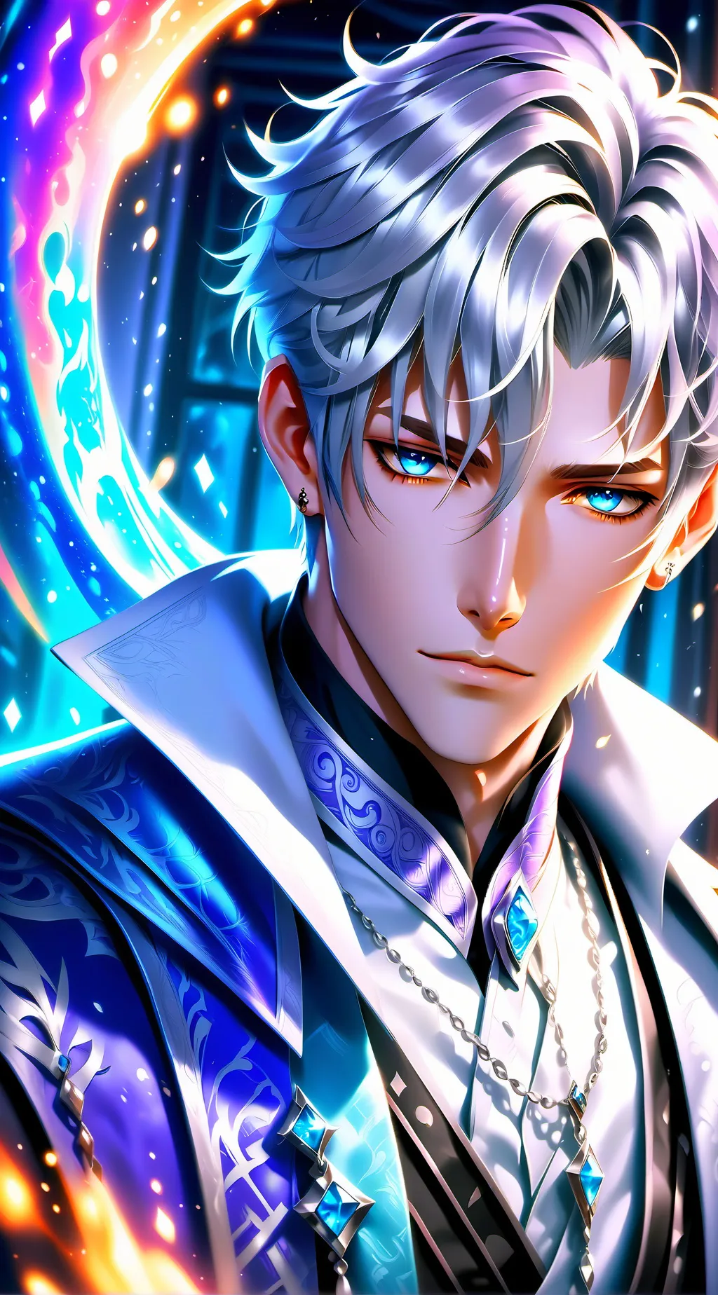 ai character: smart ass red fla🚩 background