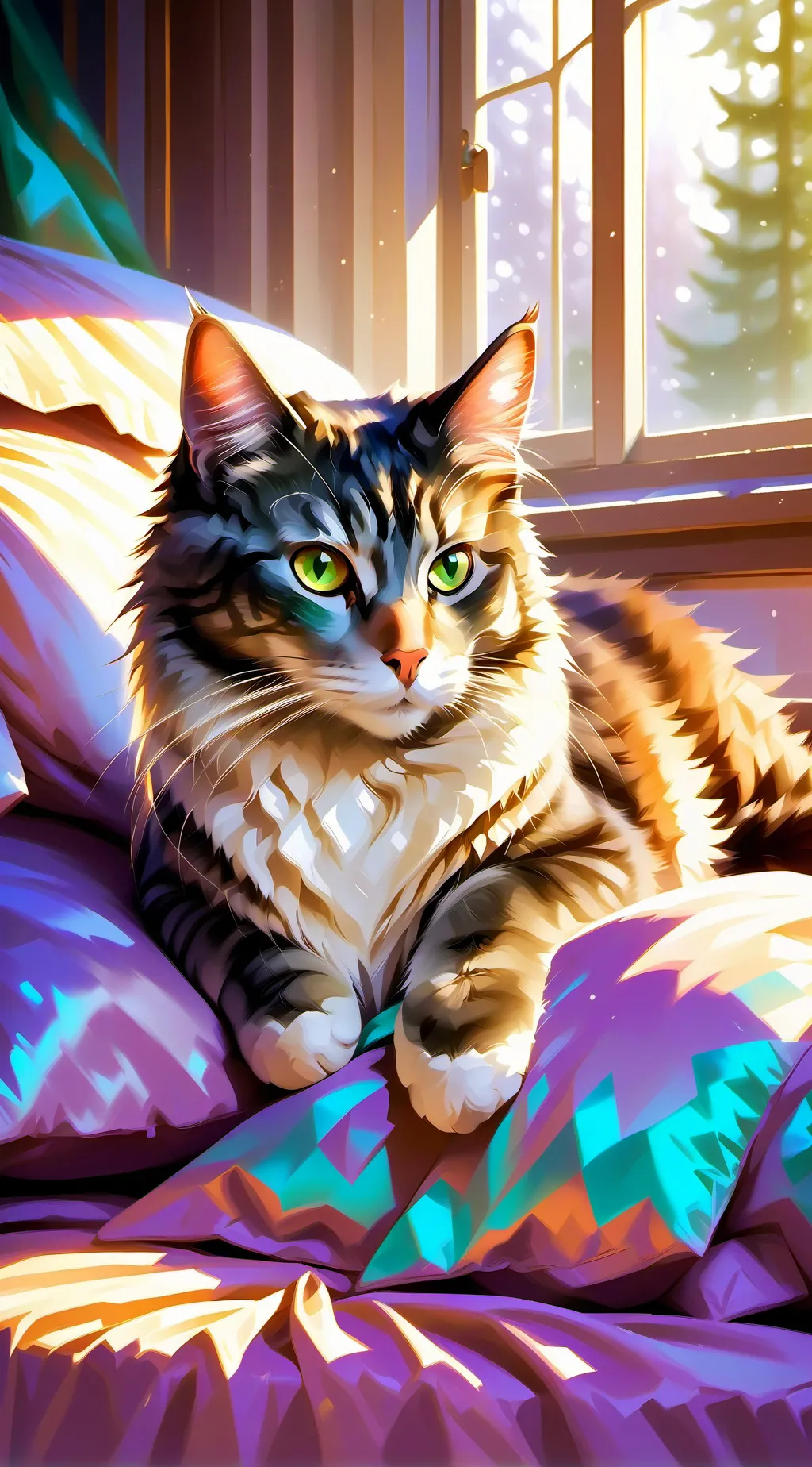 ai character: Smokey background