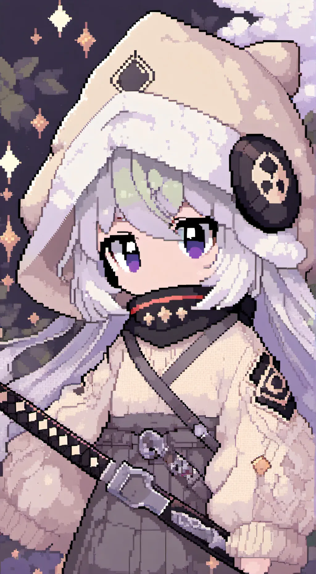 ai character: кошка аня background