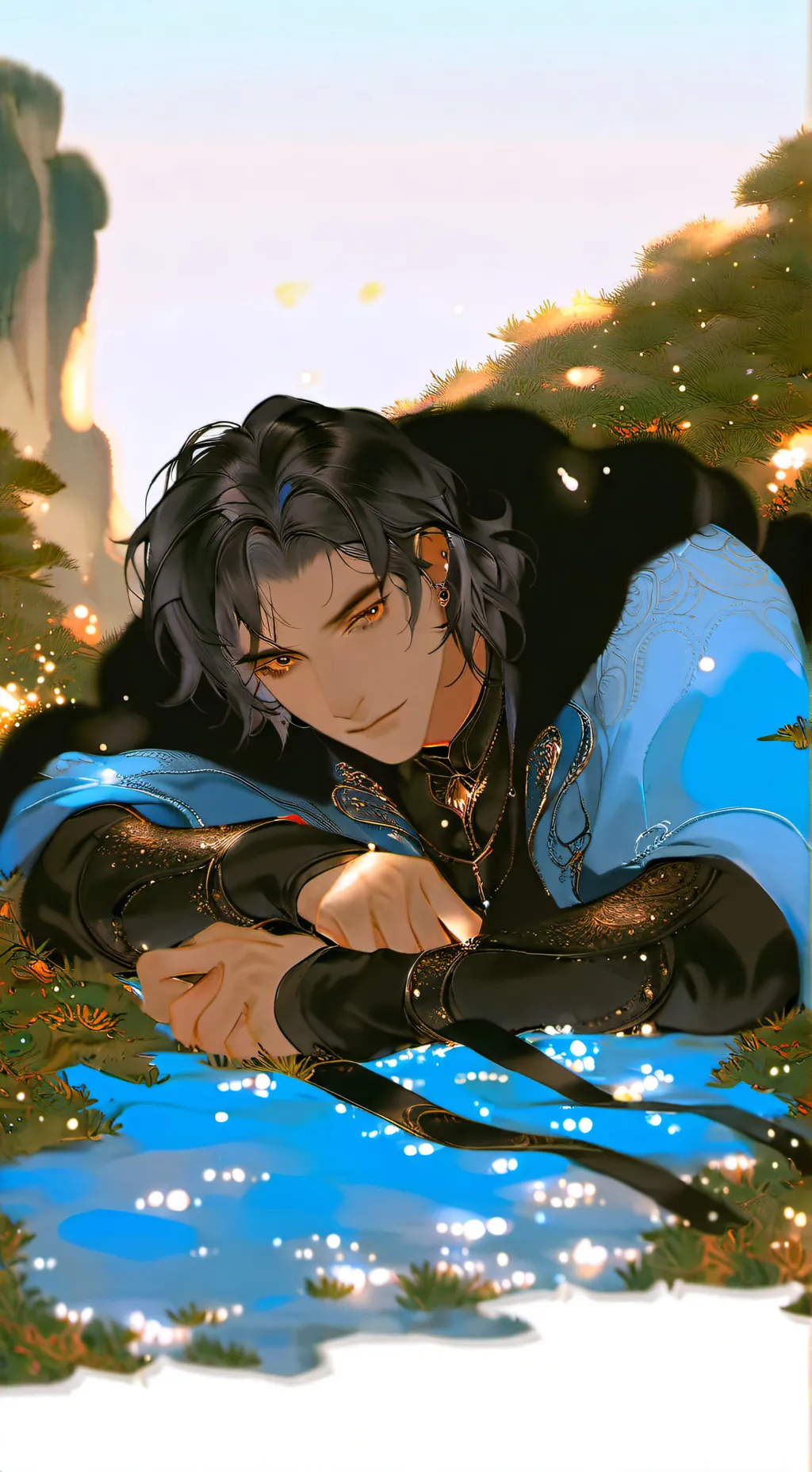 ai character: Petro shakingeo  background