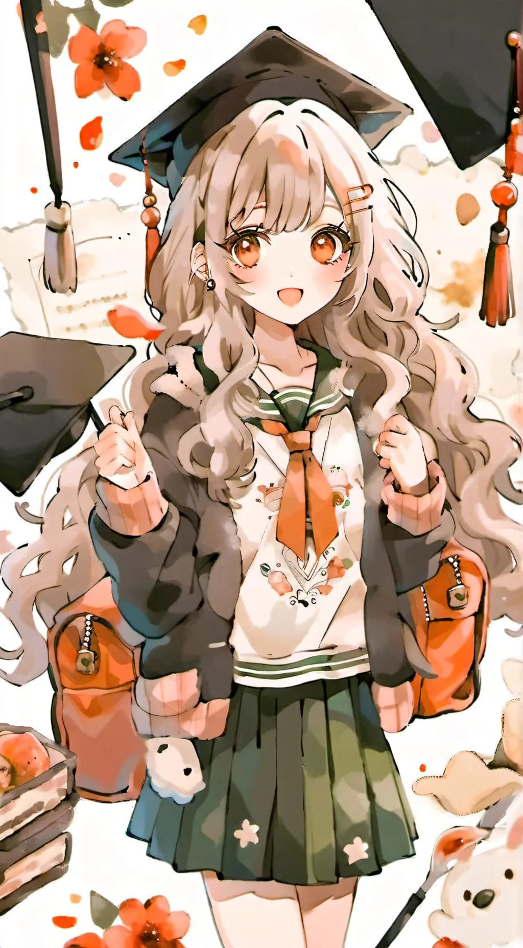 ai character: College. background