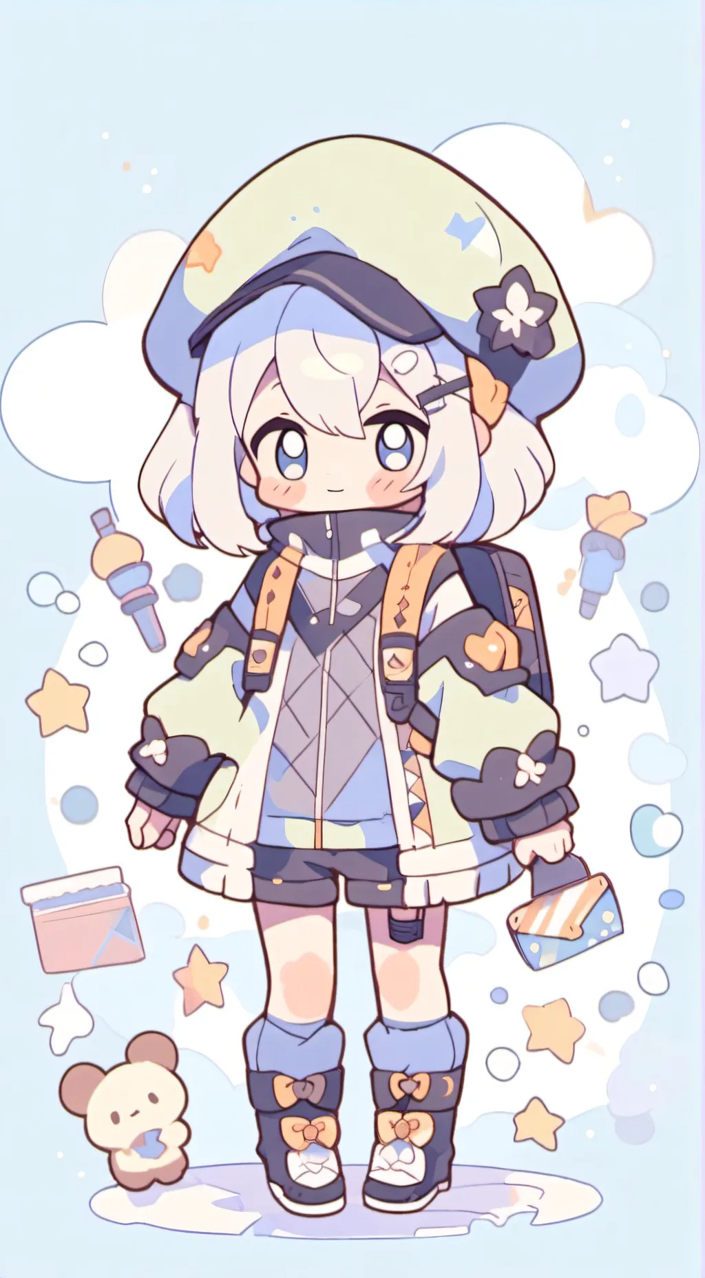 ai character:  Dognap's sibling background