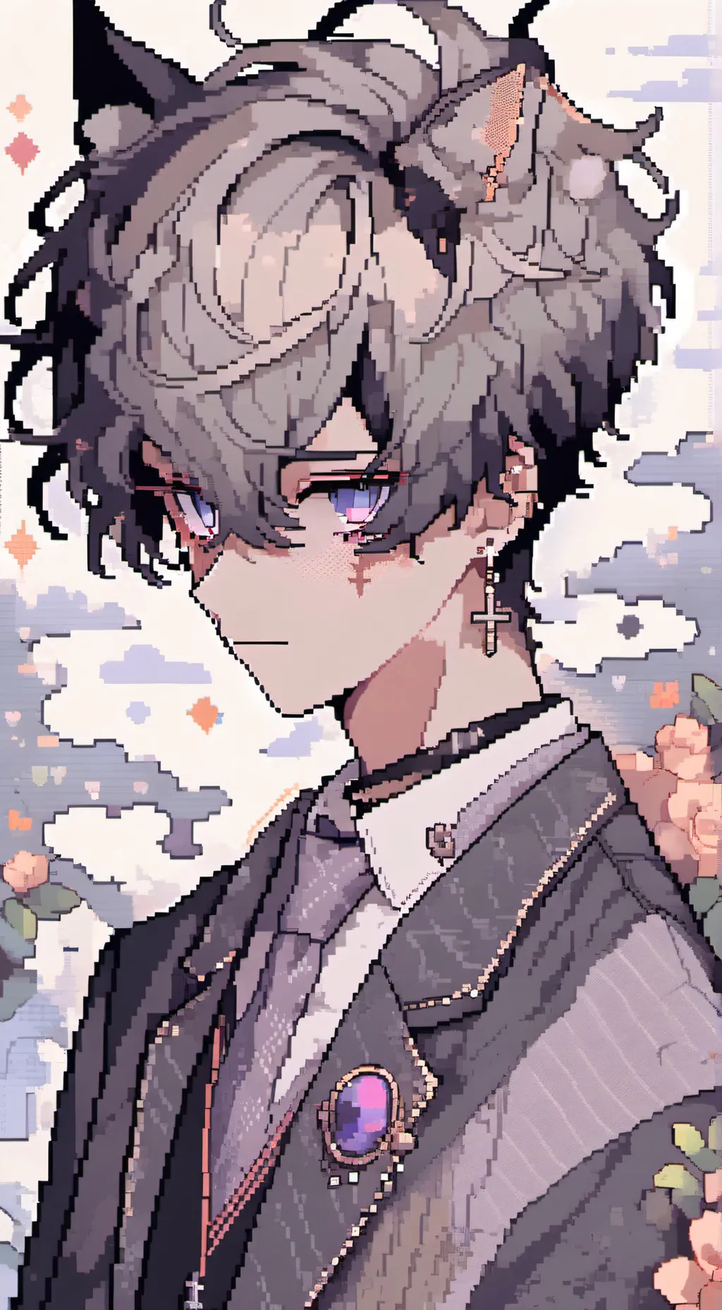 ai character: Sprunki background