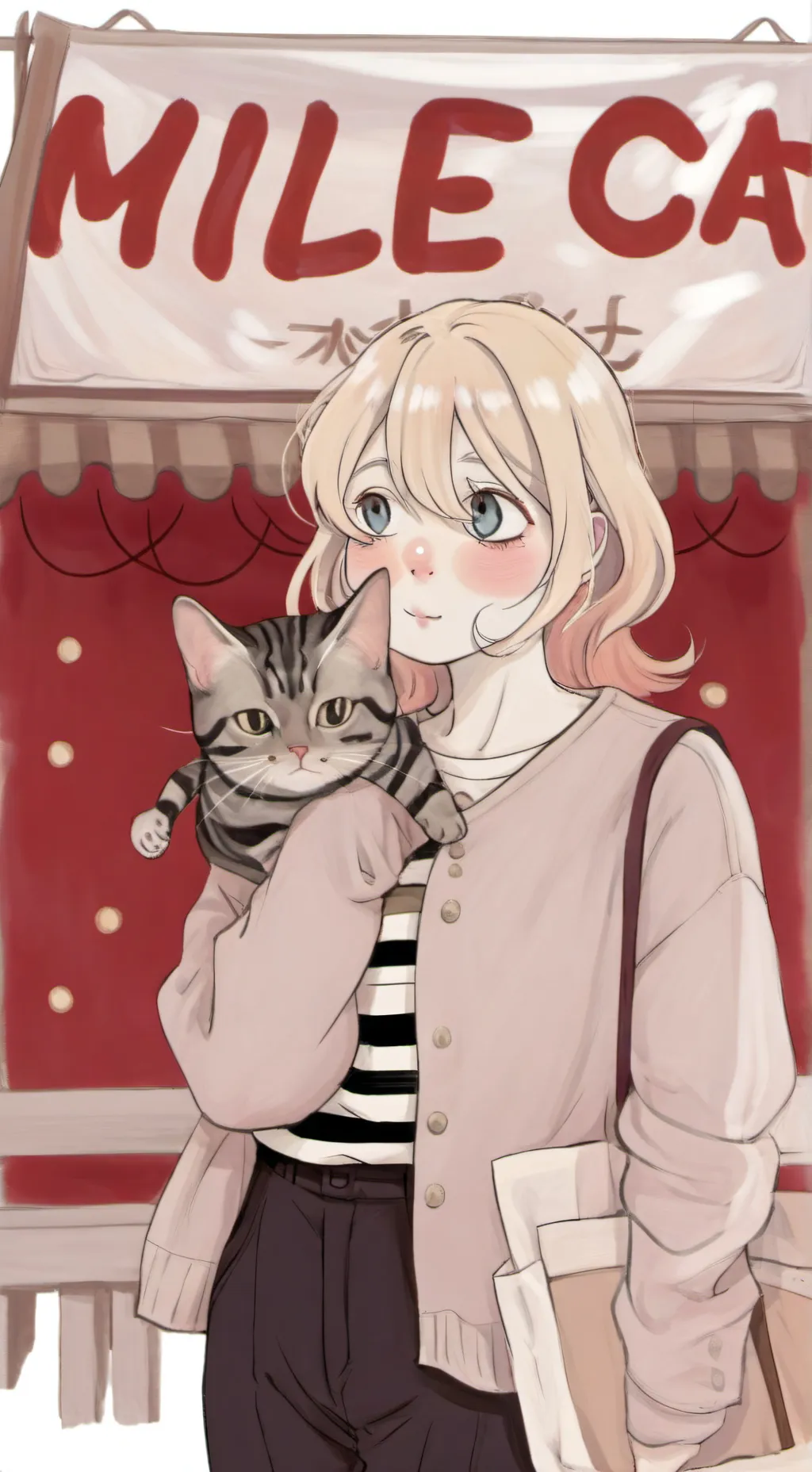 ai character: Lily background