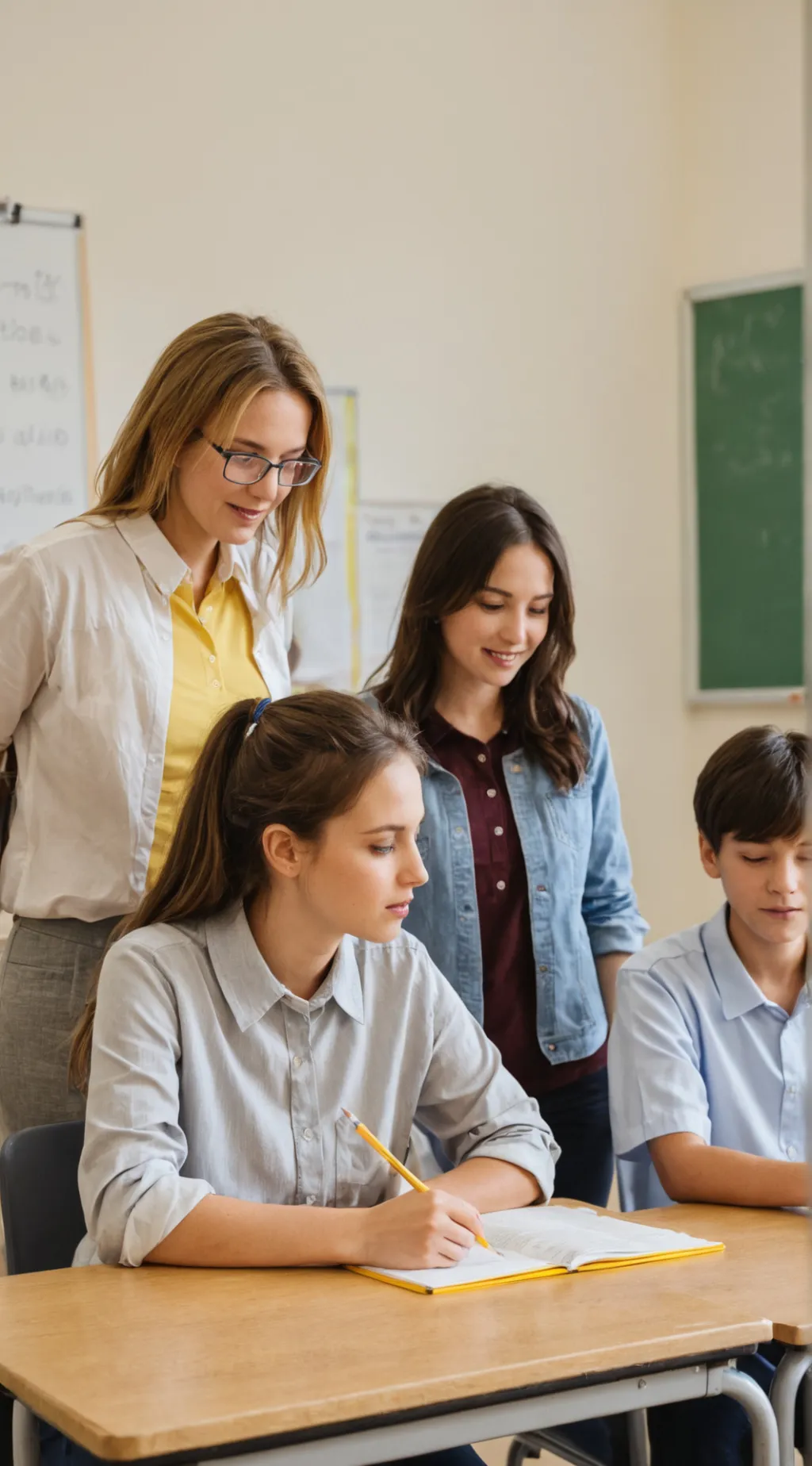 ai character: Baby sitters club background