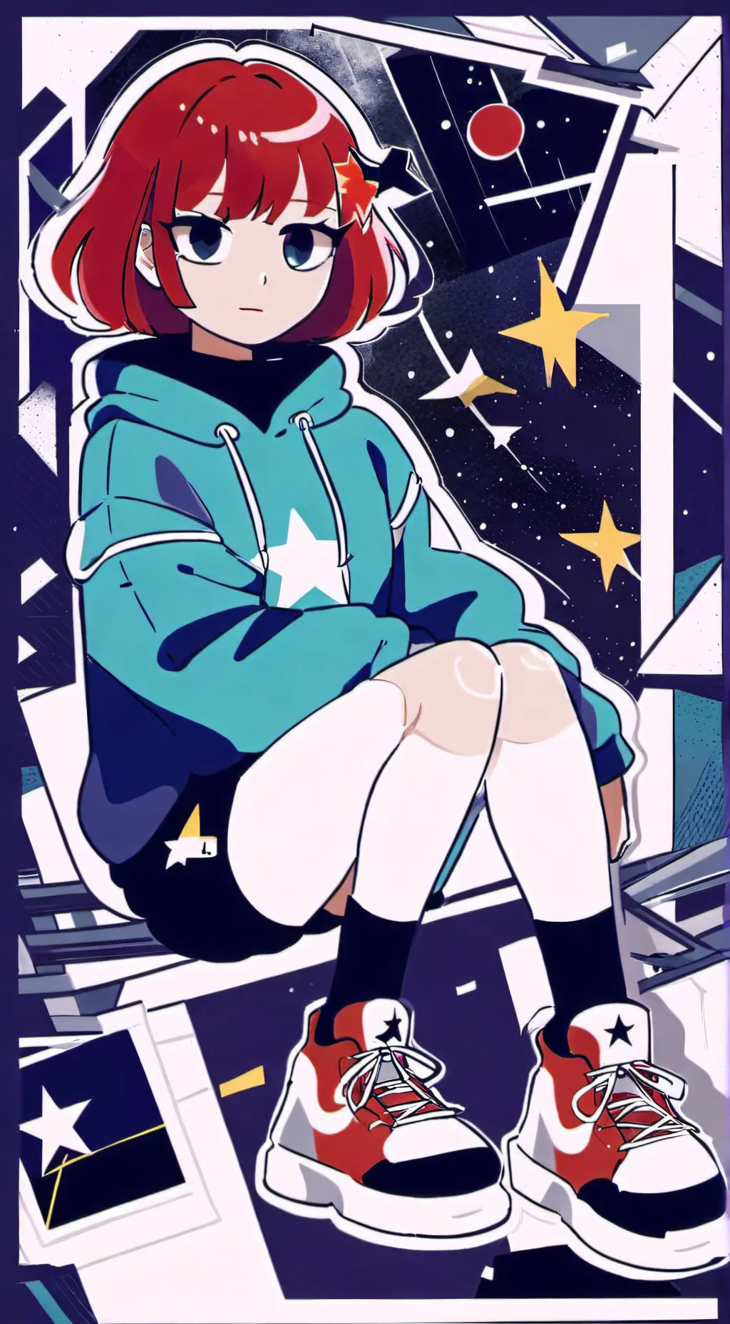 ai character: human gigi background