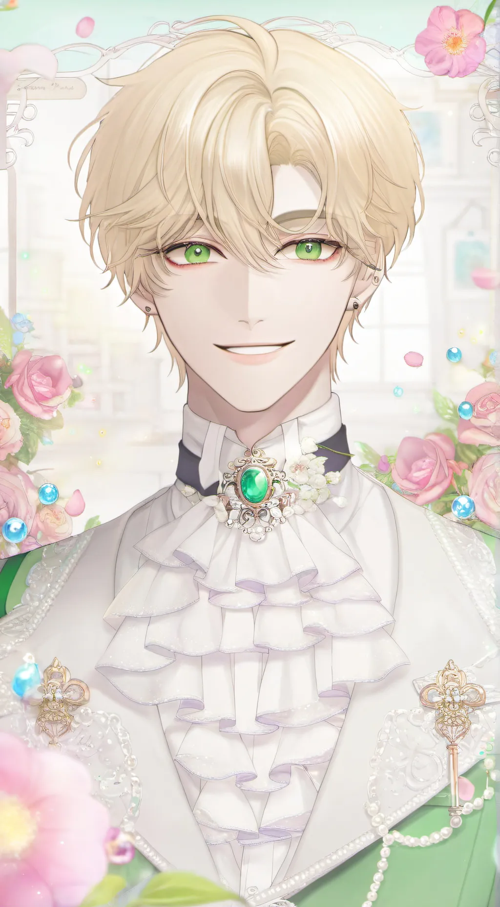 ai character: ☆Oliver☆ background