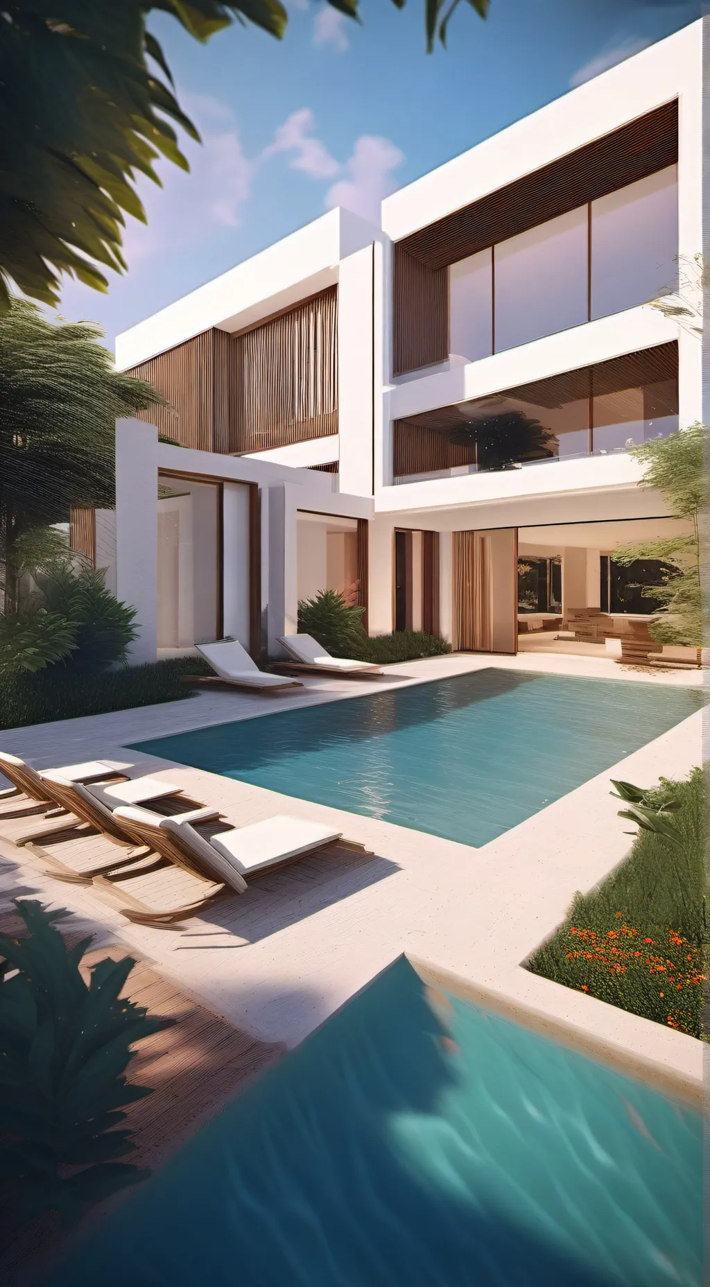 ai character: férias no Havaí background