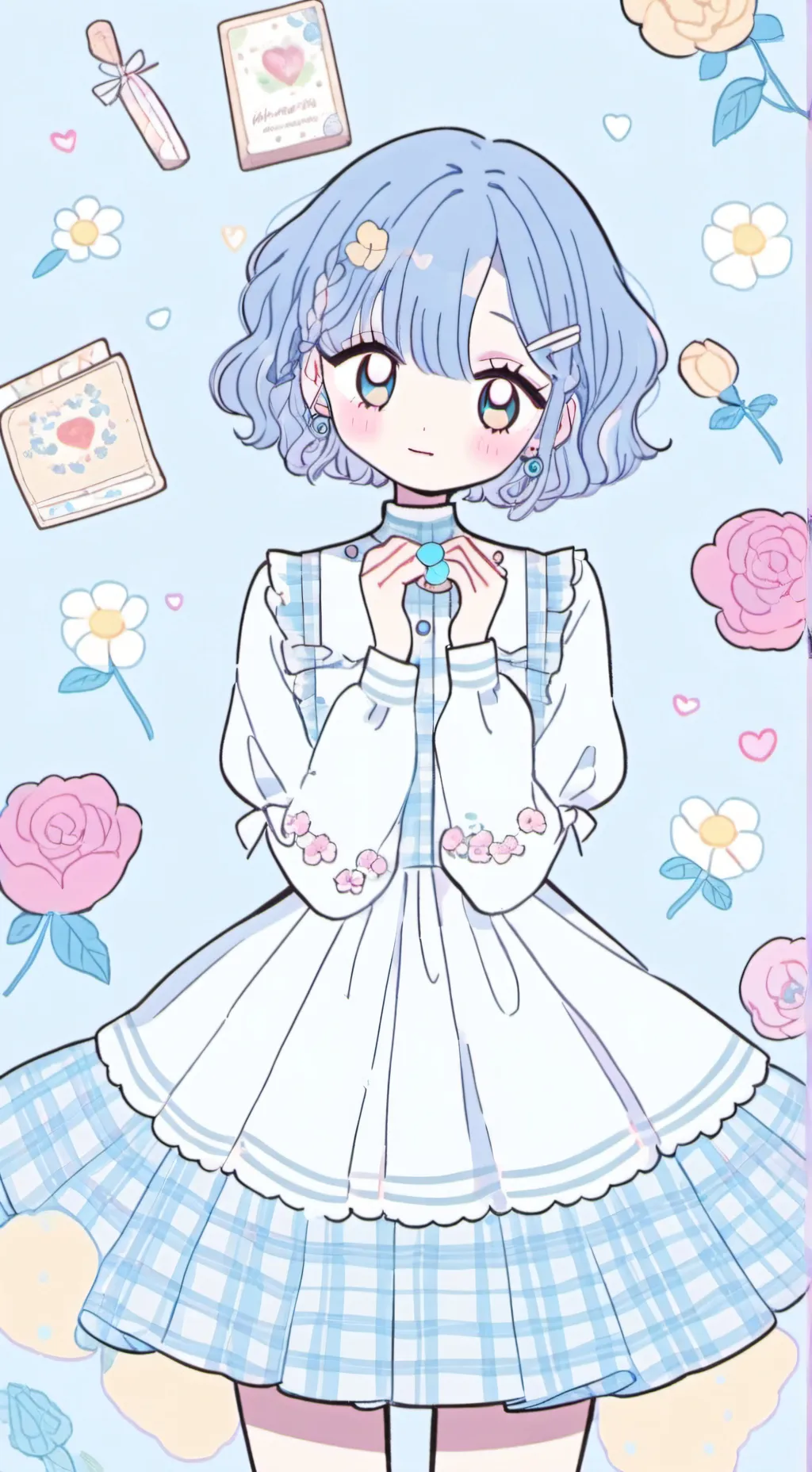 ai character: Dandy's world?..  background