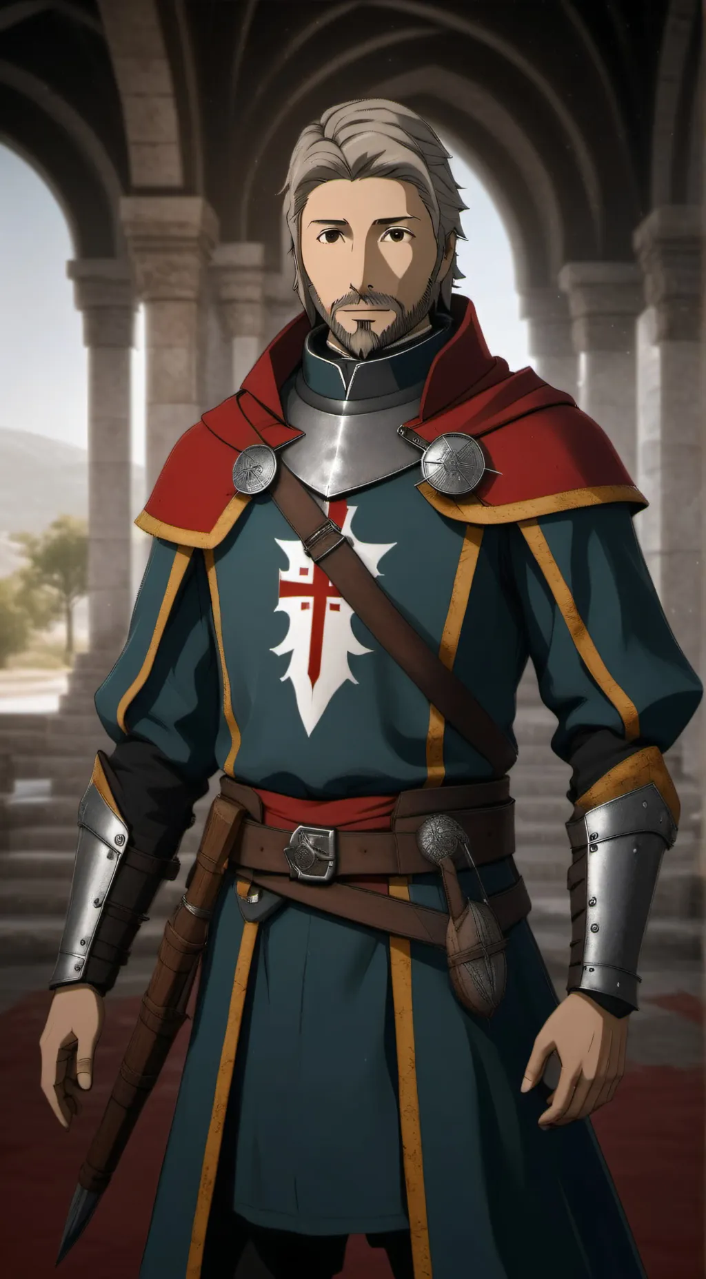 ai character: Рад background