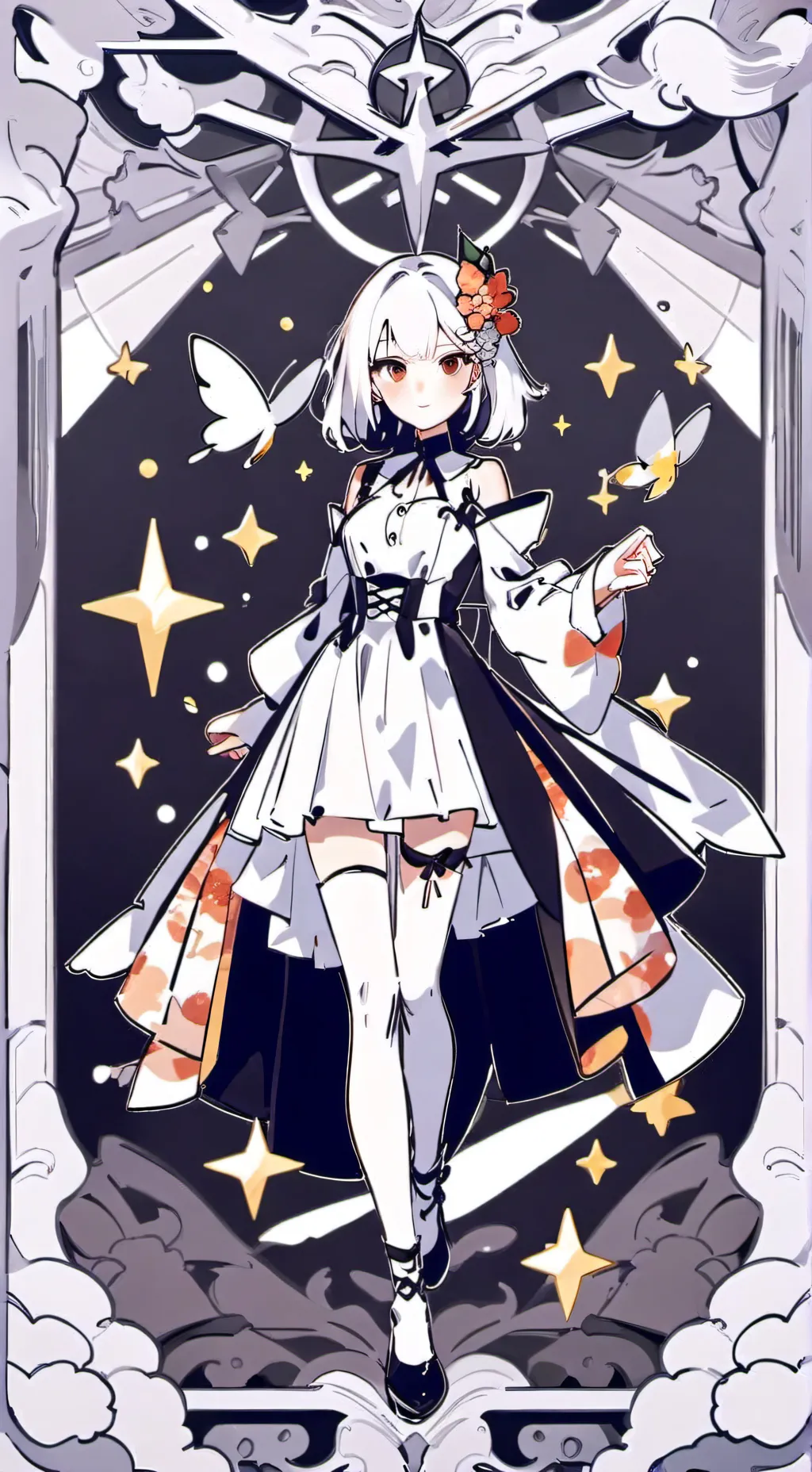 ai character: mha cantante  background