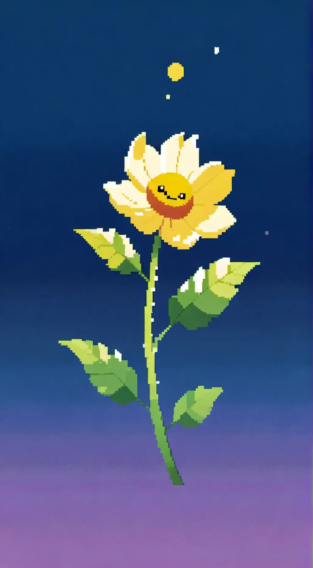ai character: Flowey background