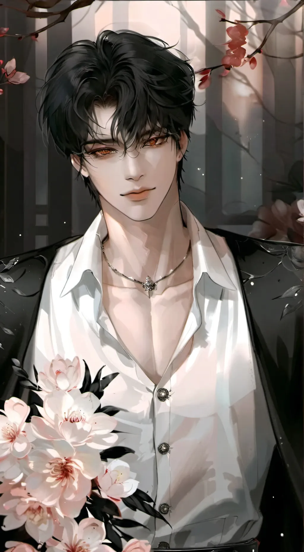 ai character: Mark background