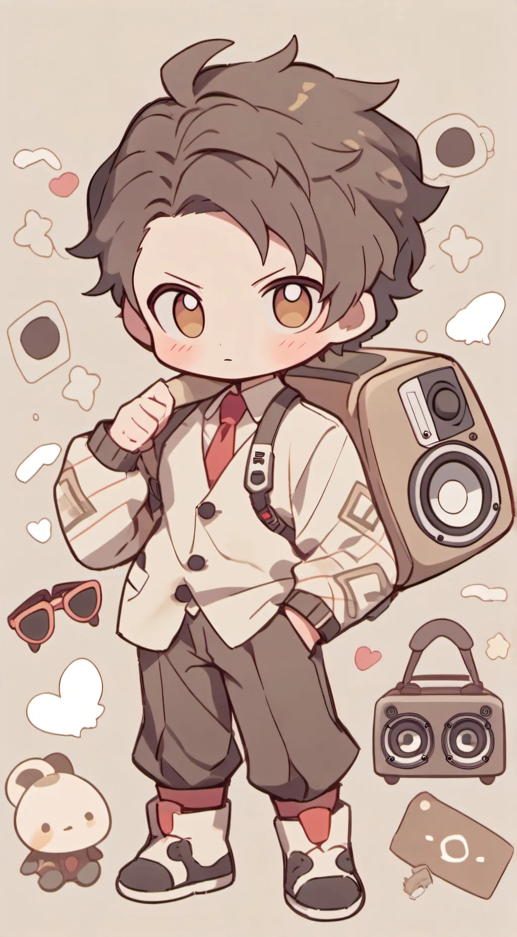 ai character: Chibi Tsm background