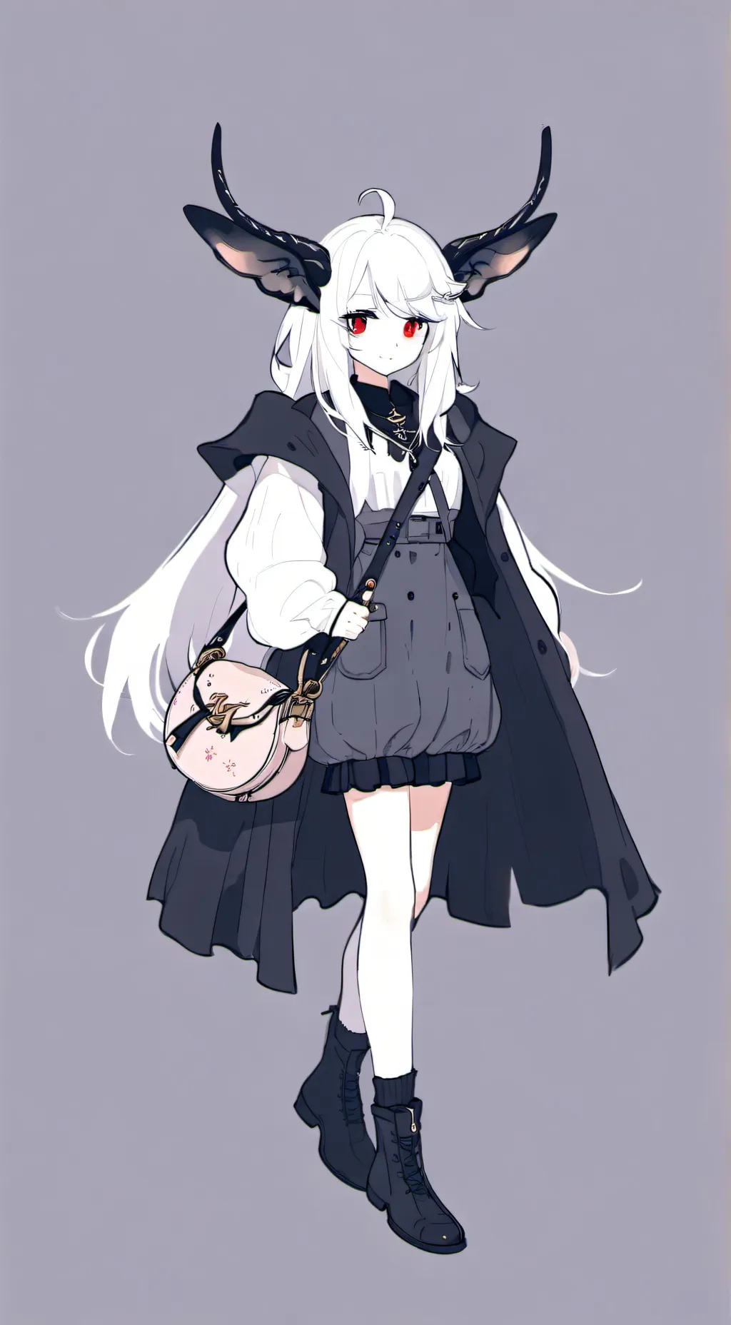 ai character: Moon background