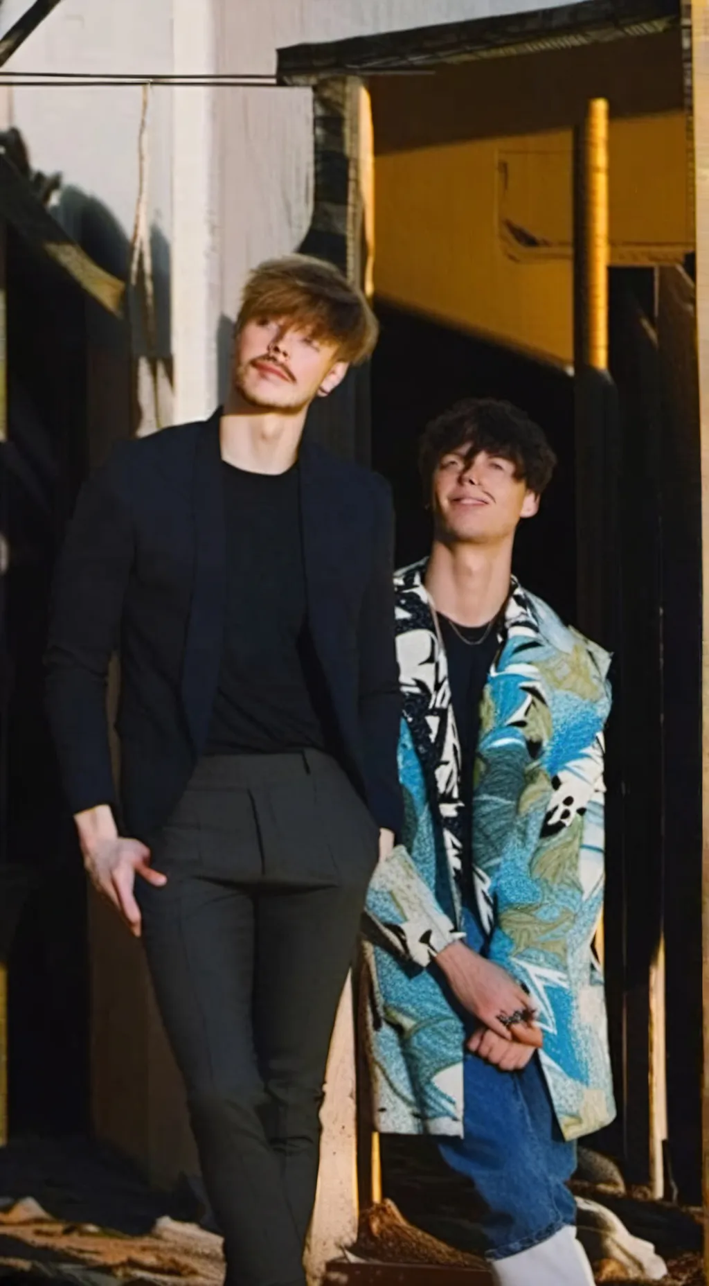 ai character: Sam and Colby background