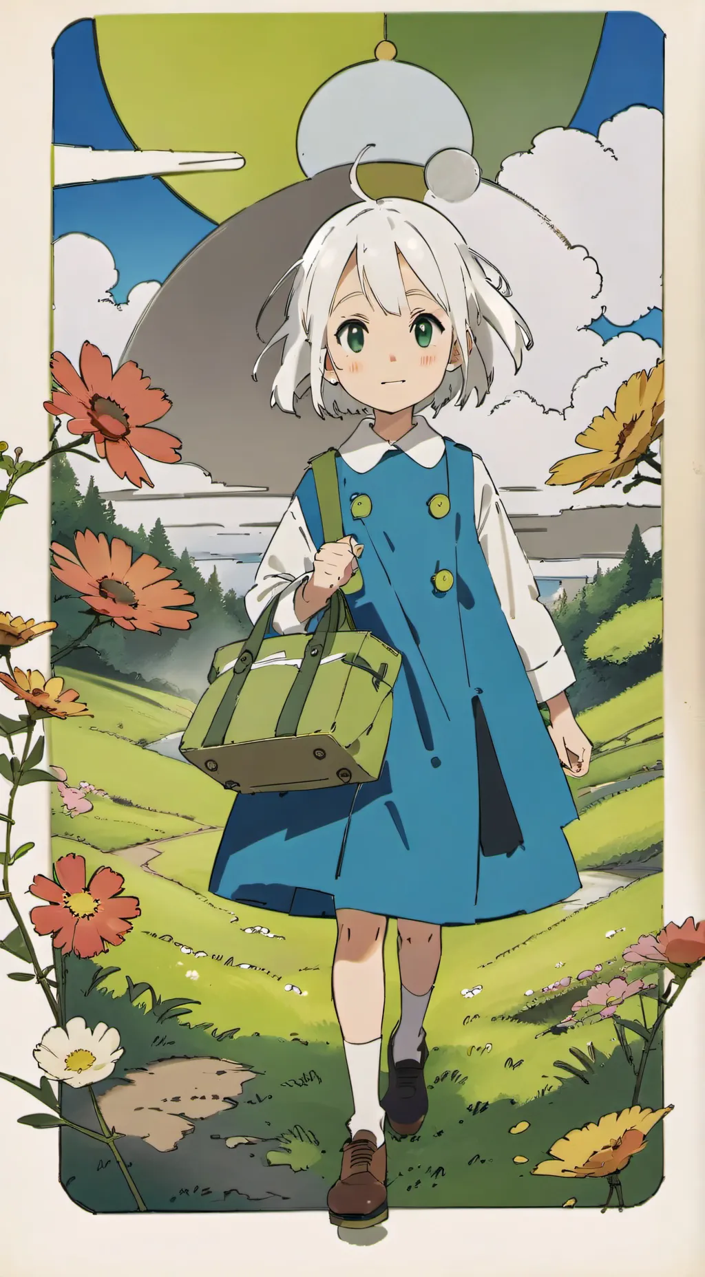 ai character: sprunki phase 1 background