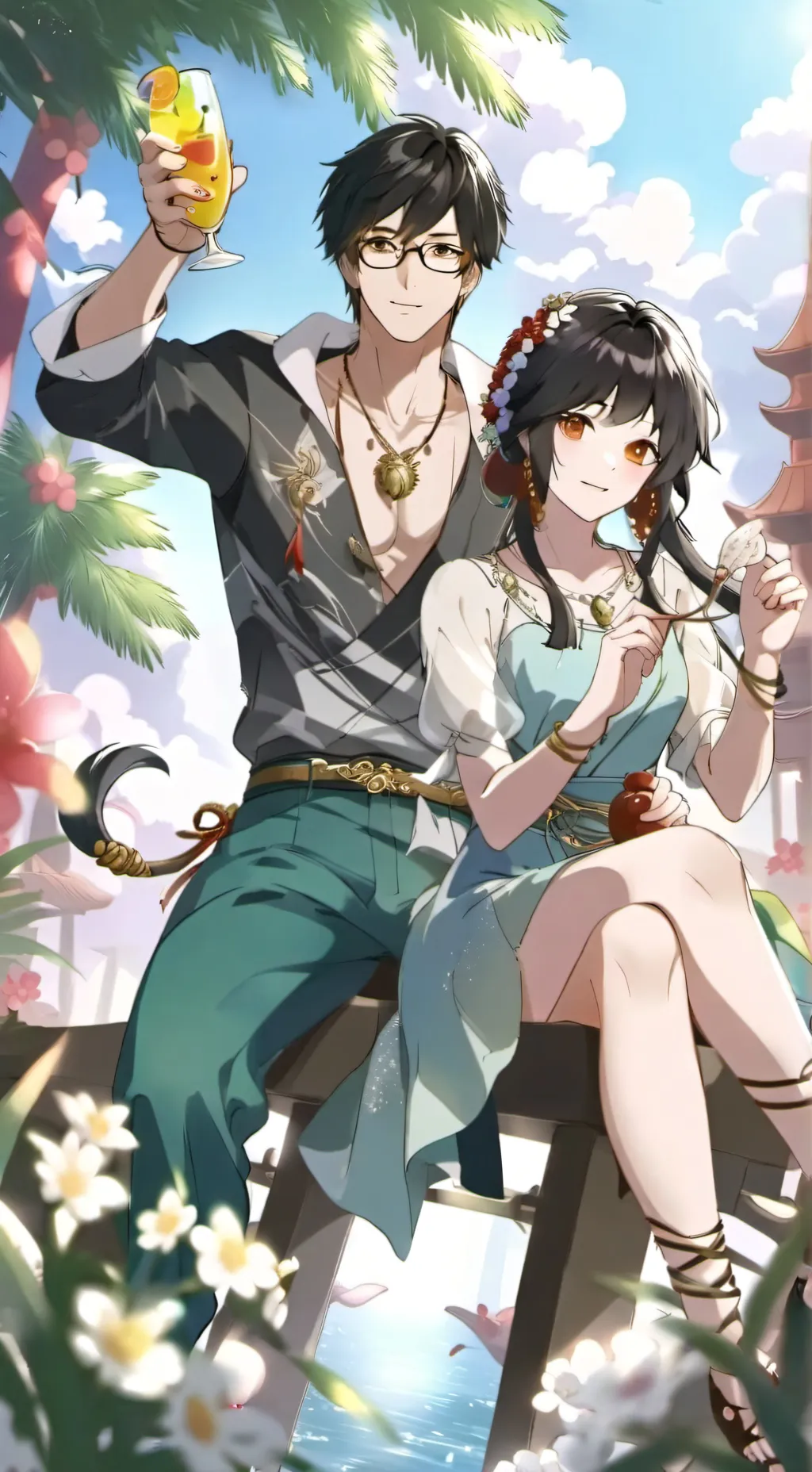 ai character: mark and lucy background