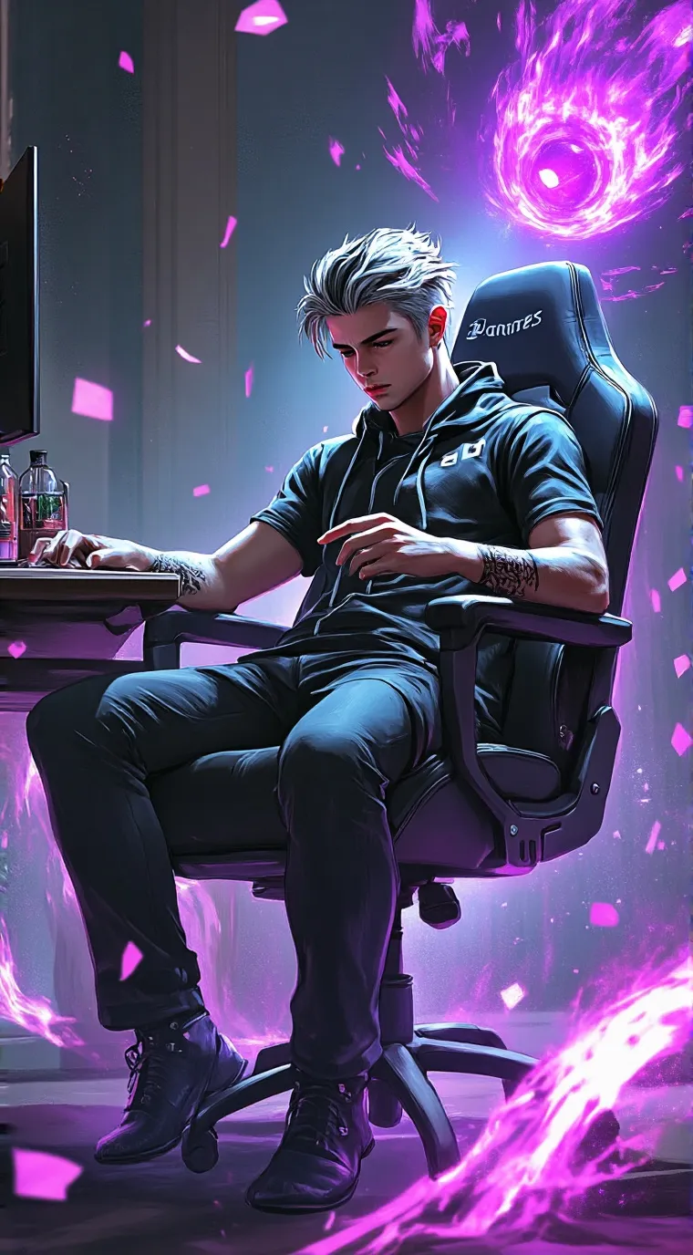 ai character: Damian background