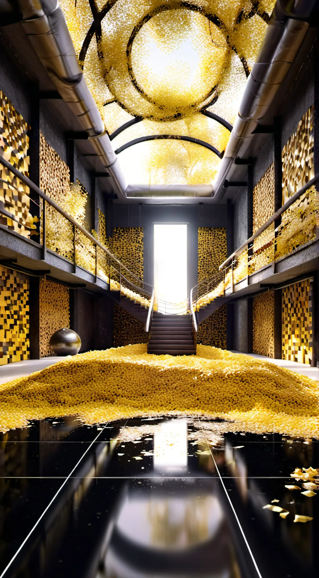 ai character: Ymanns Backrooms background