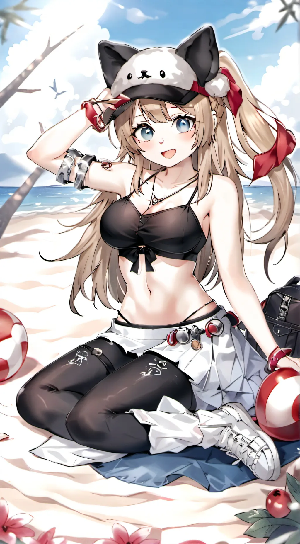 ai character: Luna background