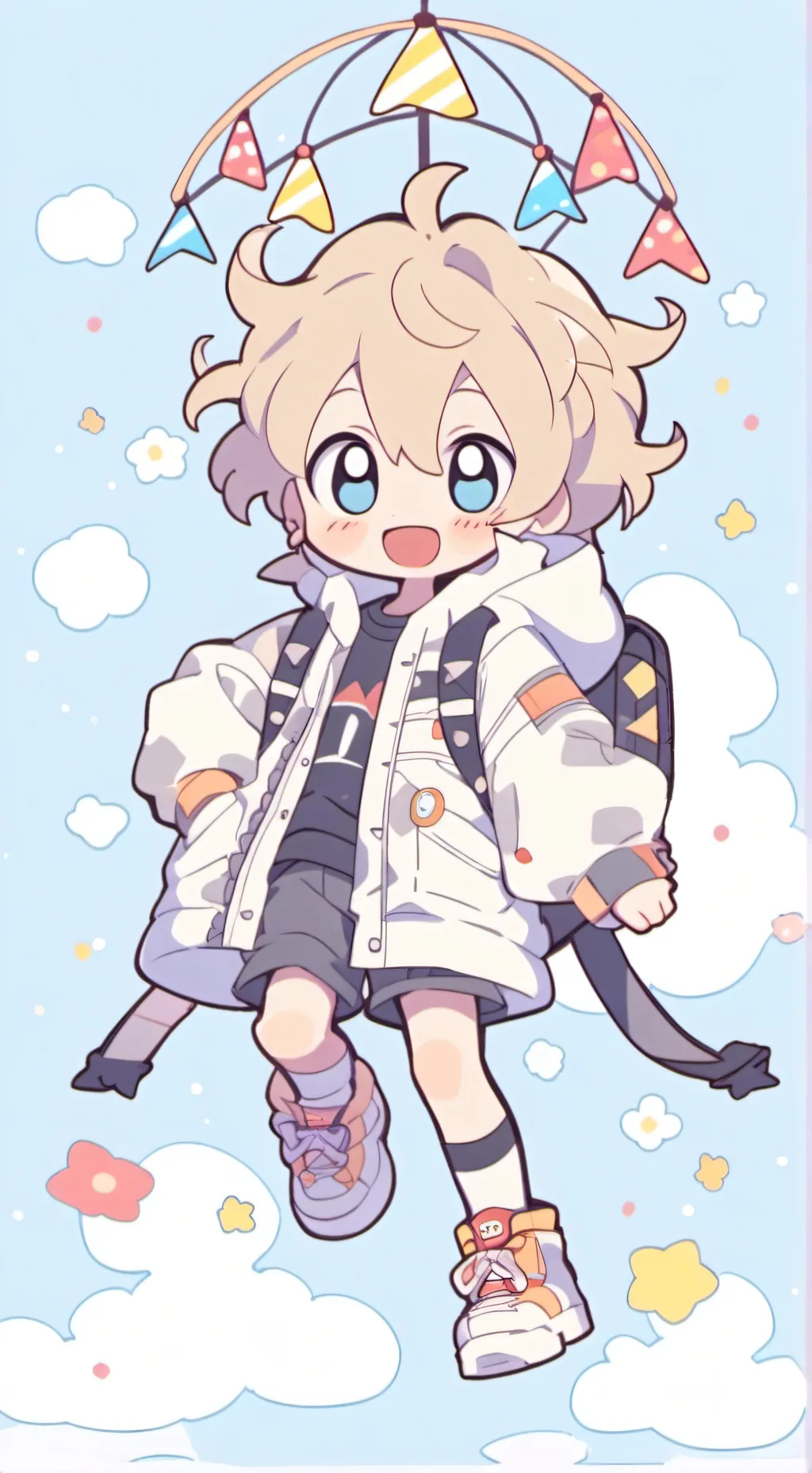 ai character: Kooda And friends background