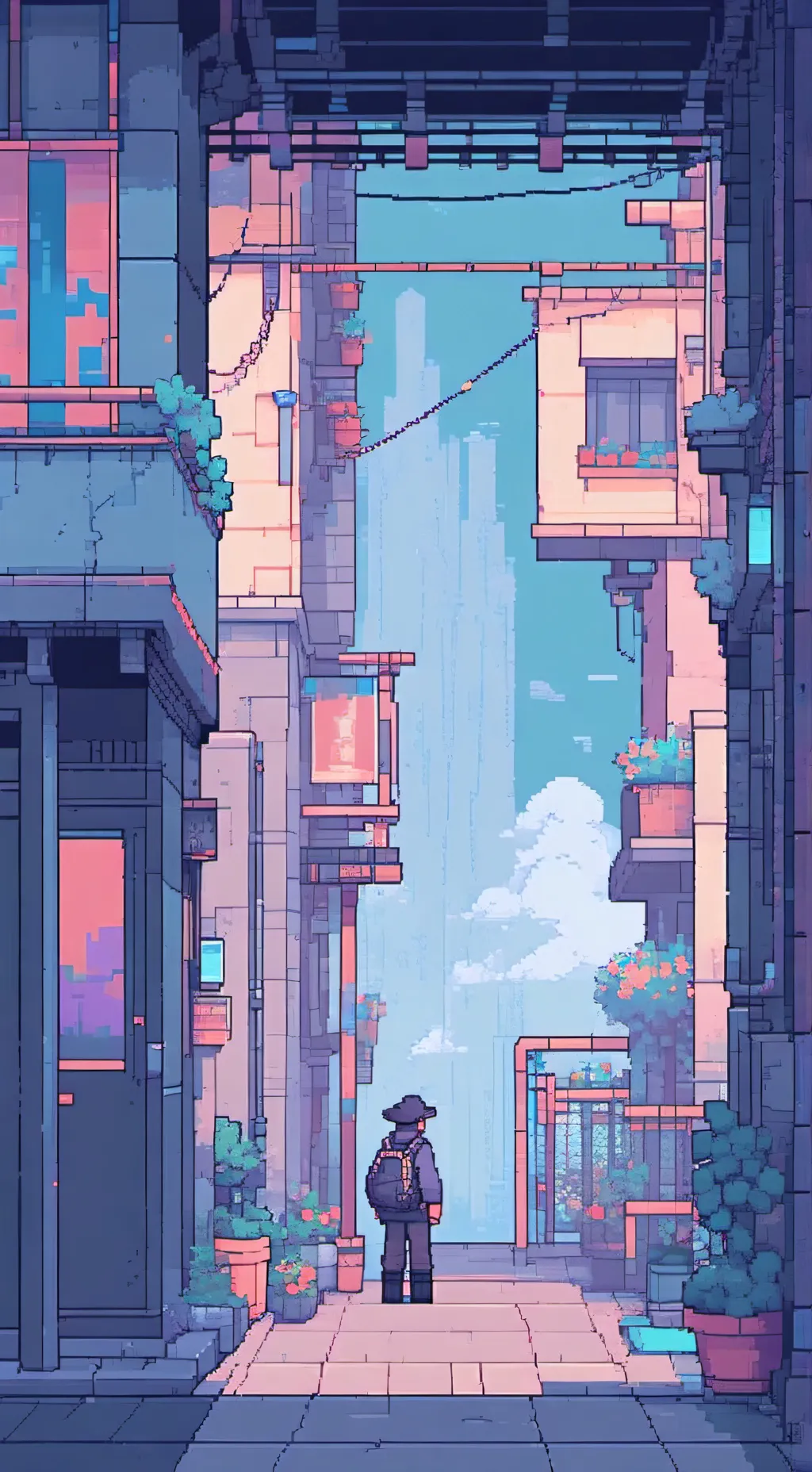 ai character: Fnf background