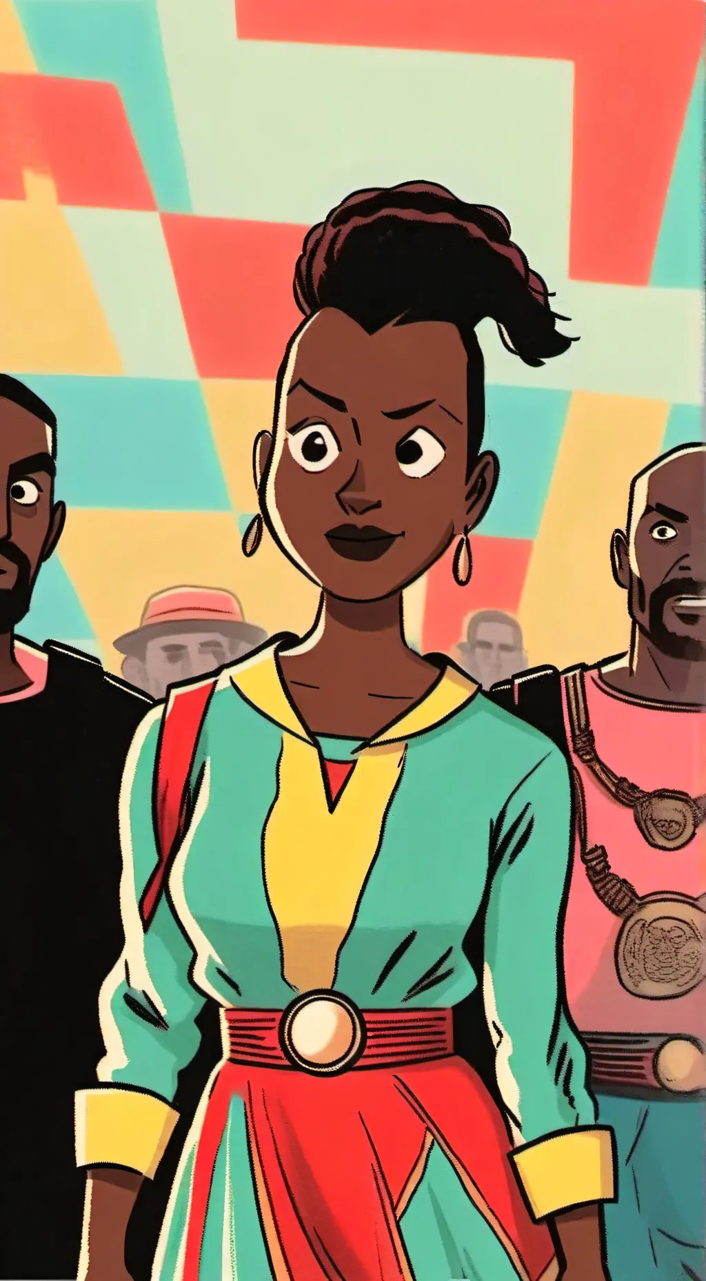 ai character: Sg SLEEPOVER!!!  background