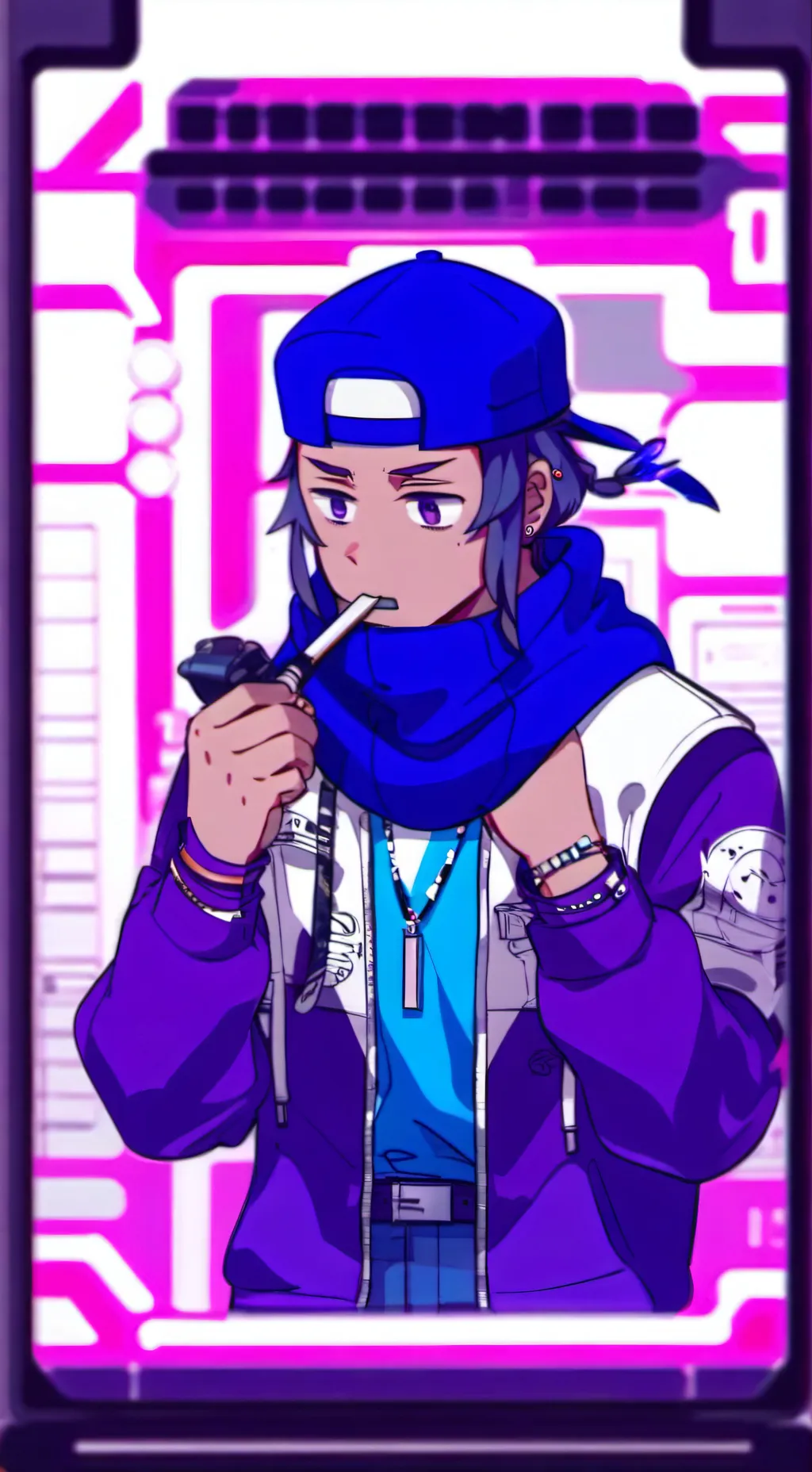 ai character: dandys world -o- background