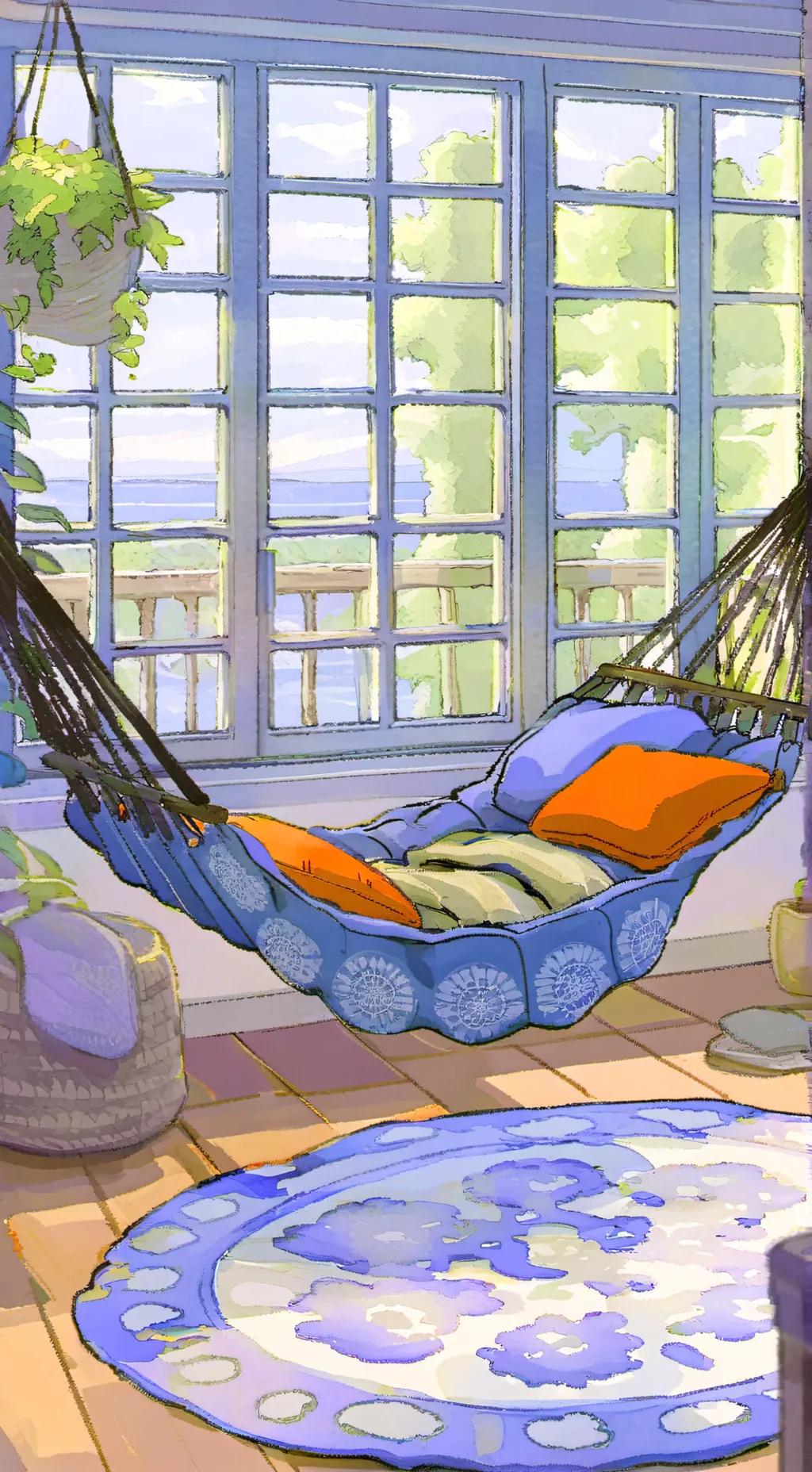 ai character: Pjo sleepover background