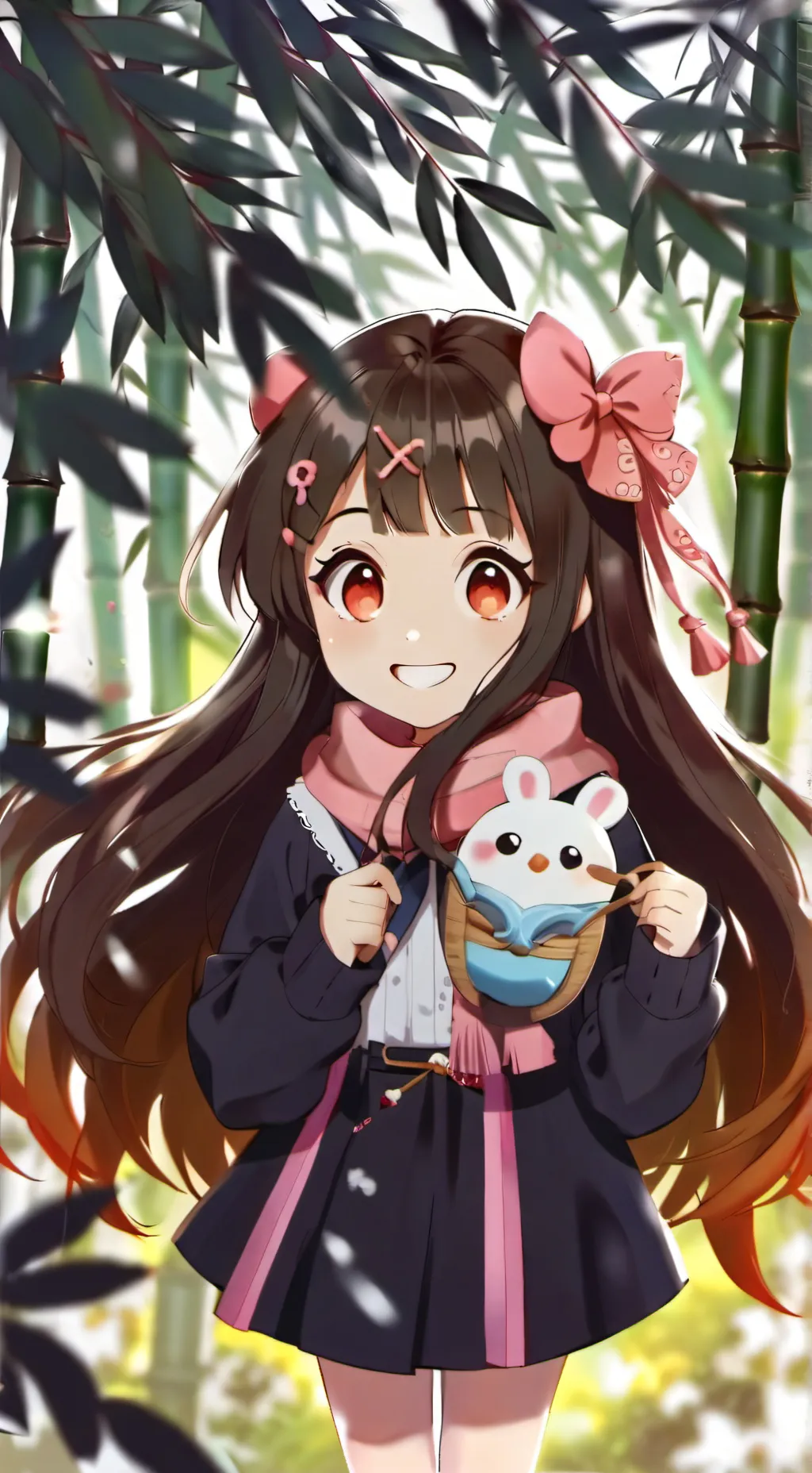 ai character: Demon Slayer :) background