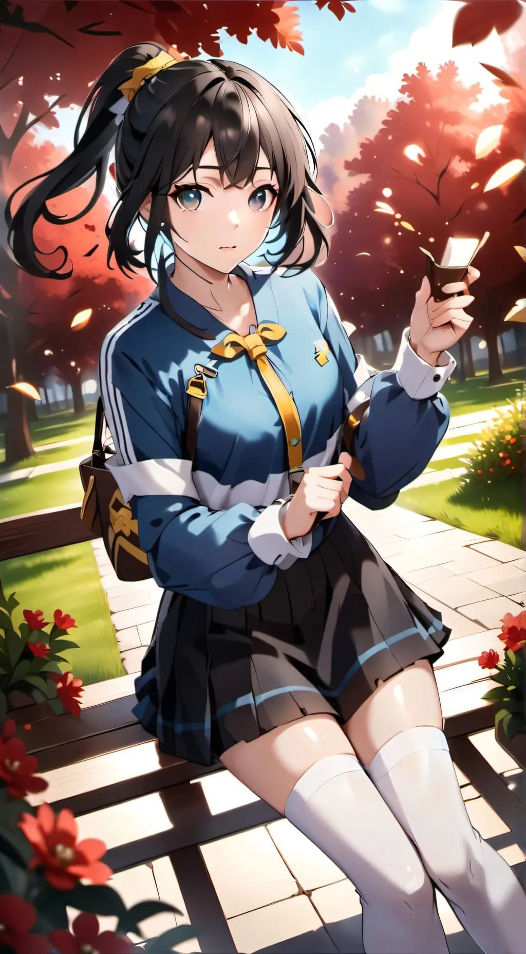 ai character: Ameliai background