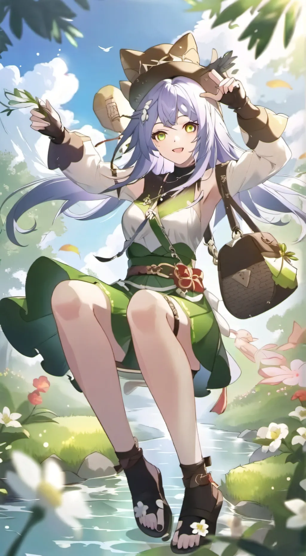 ai character: mha cap 1 xd background