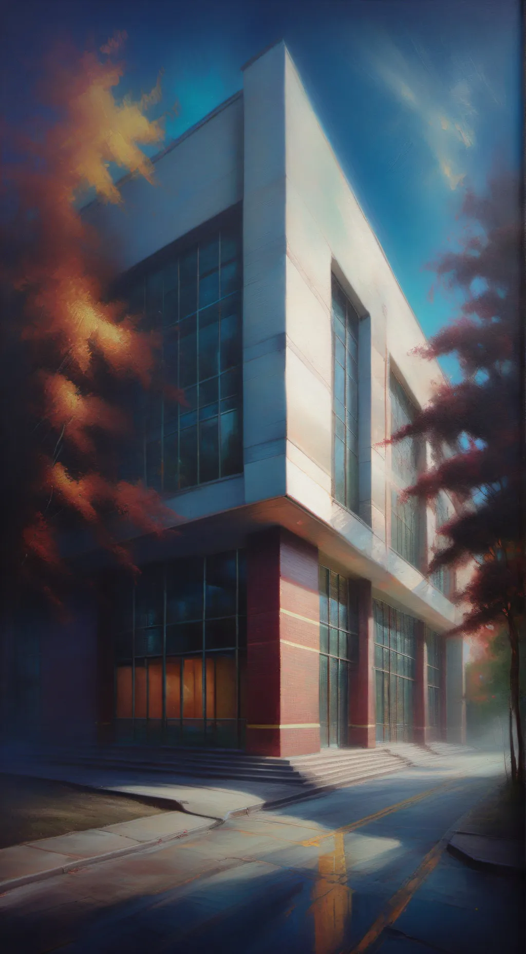 ai character: school background