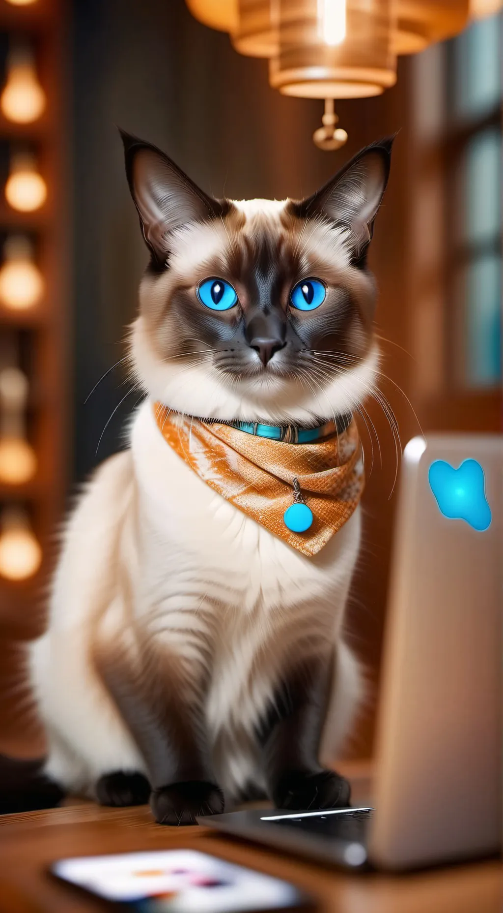 ai character: Pixel background