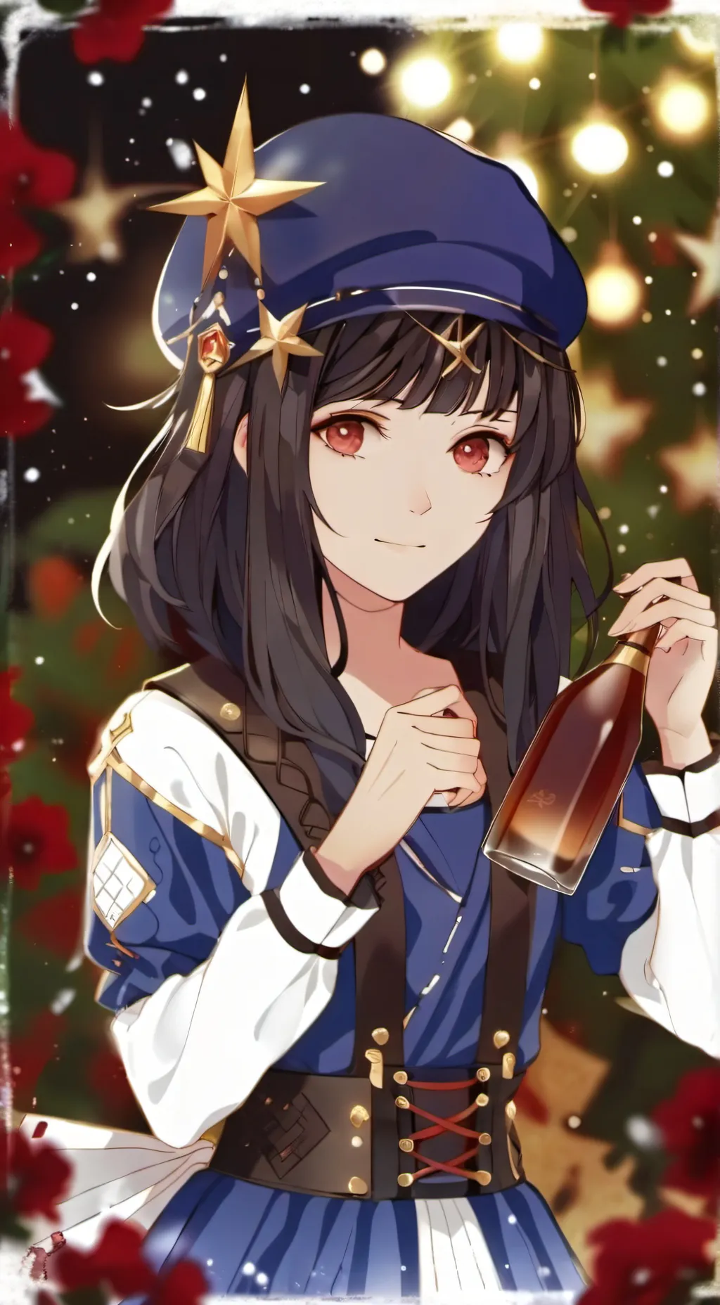 ai character: night cap background