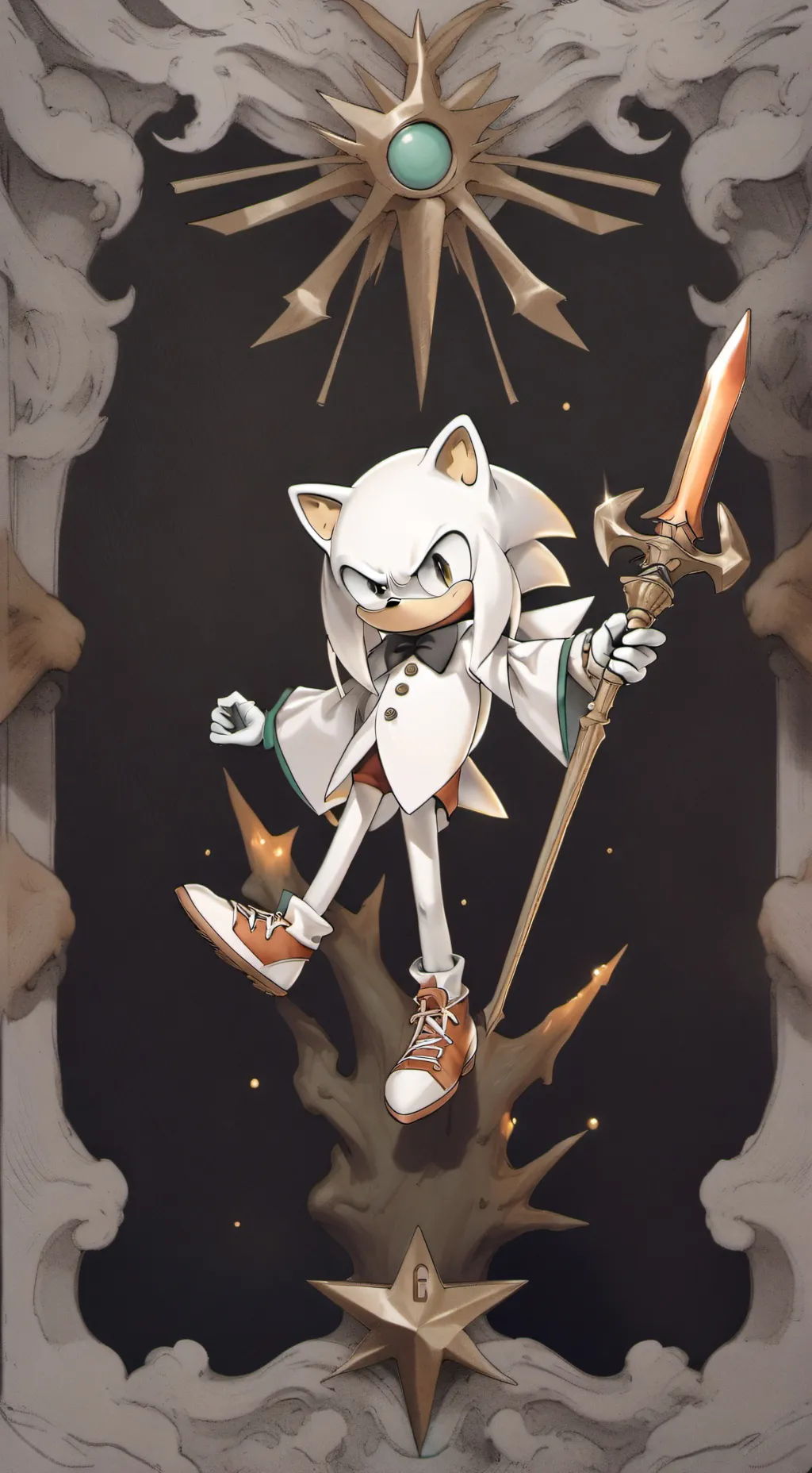 ai character: El Silver Pendejo background