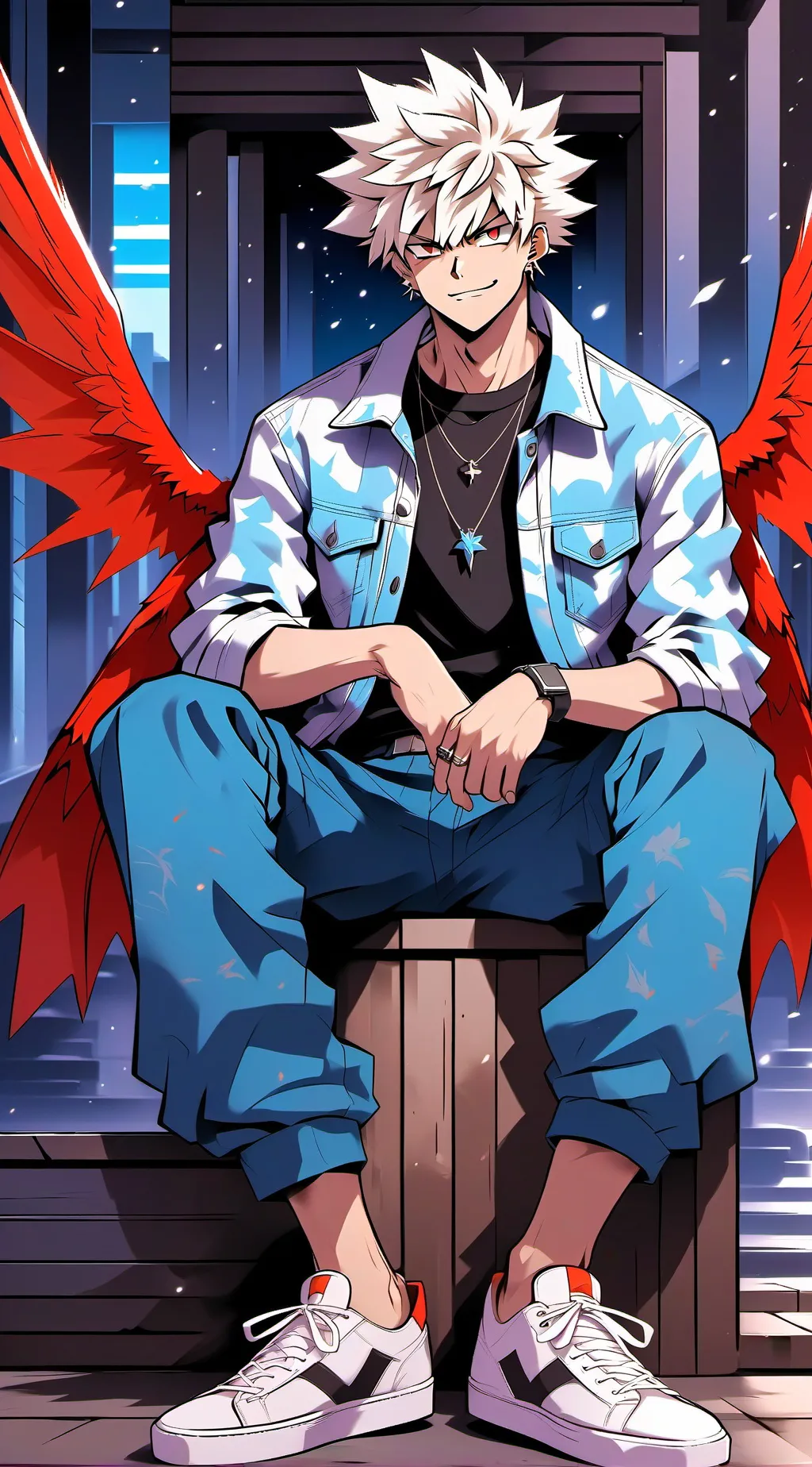 ai character: mha te odia xd uwu background