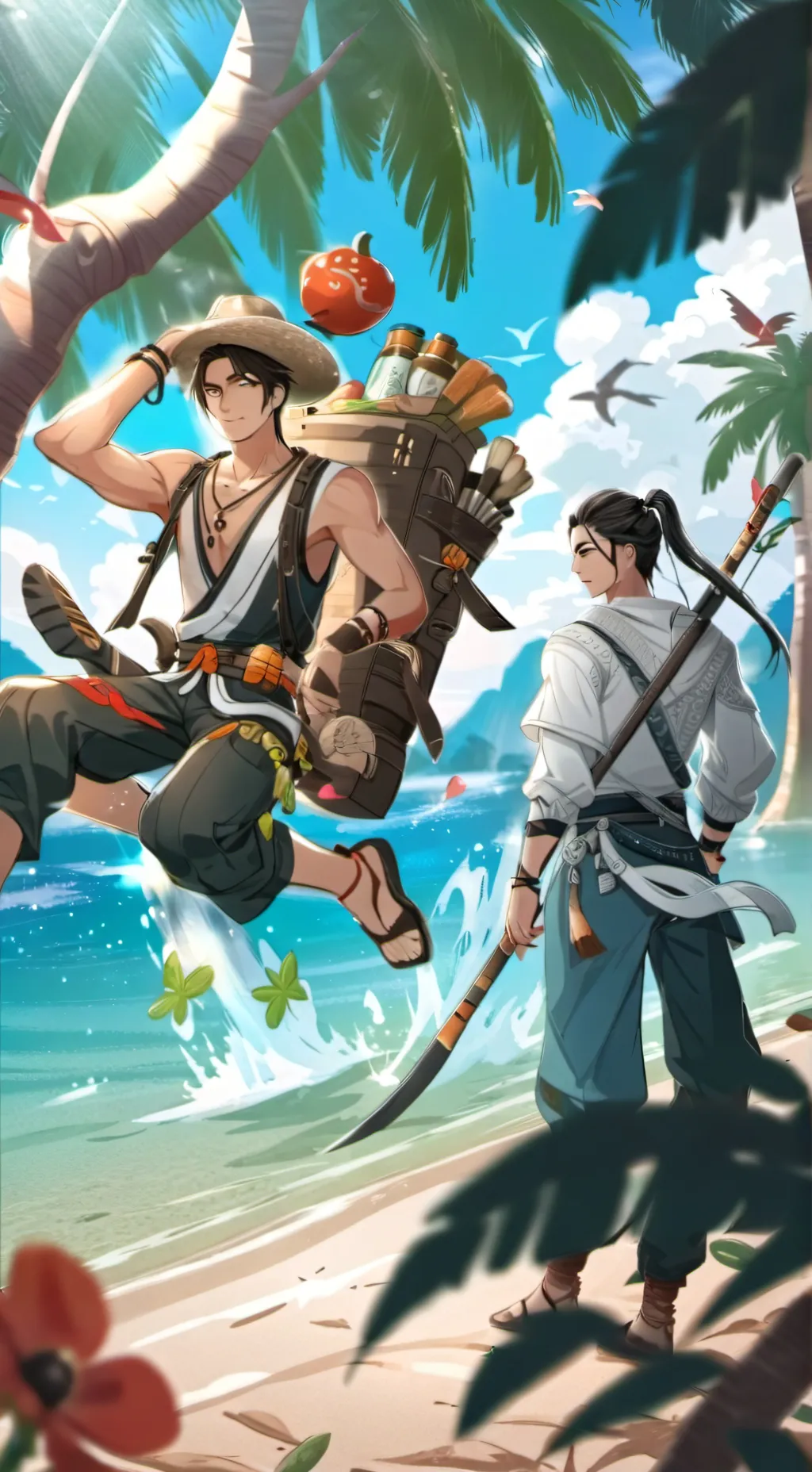 ai character: ONE PHIS background