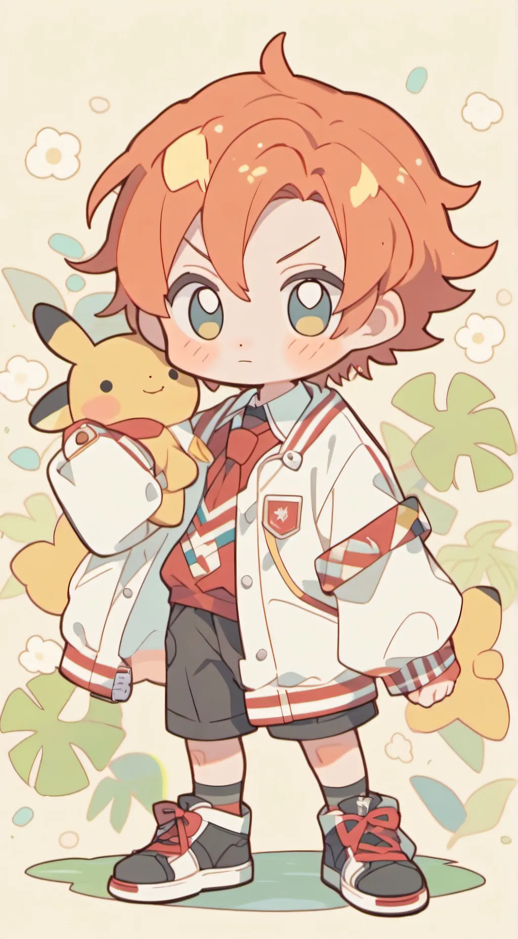 ai character: Shrimpo🦐 background