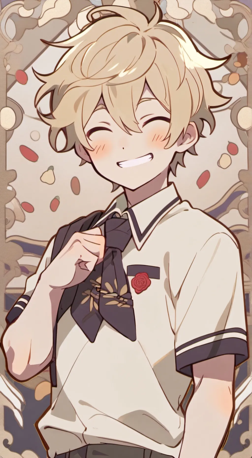 ai character: rosti nauman background