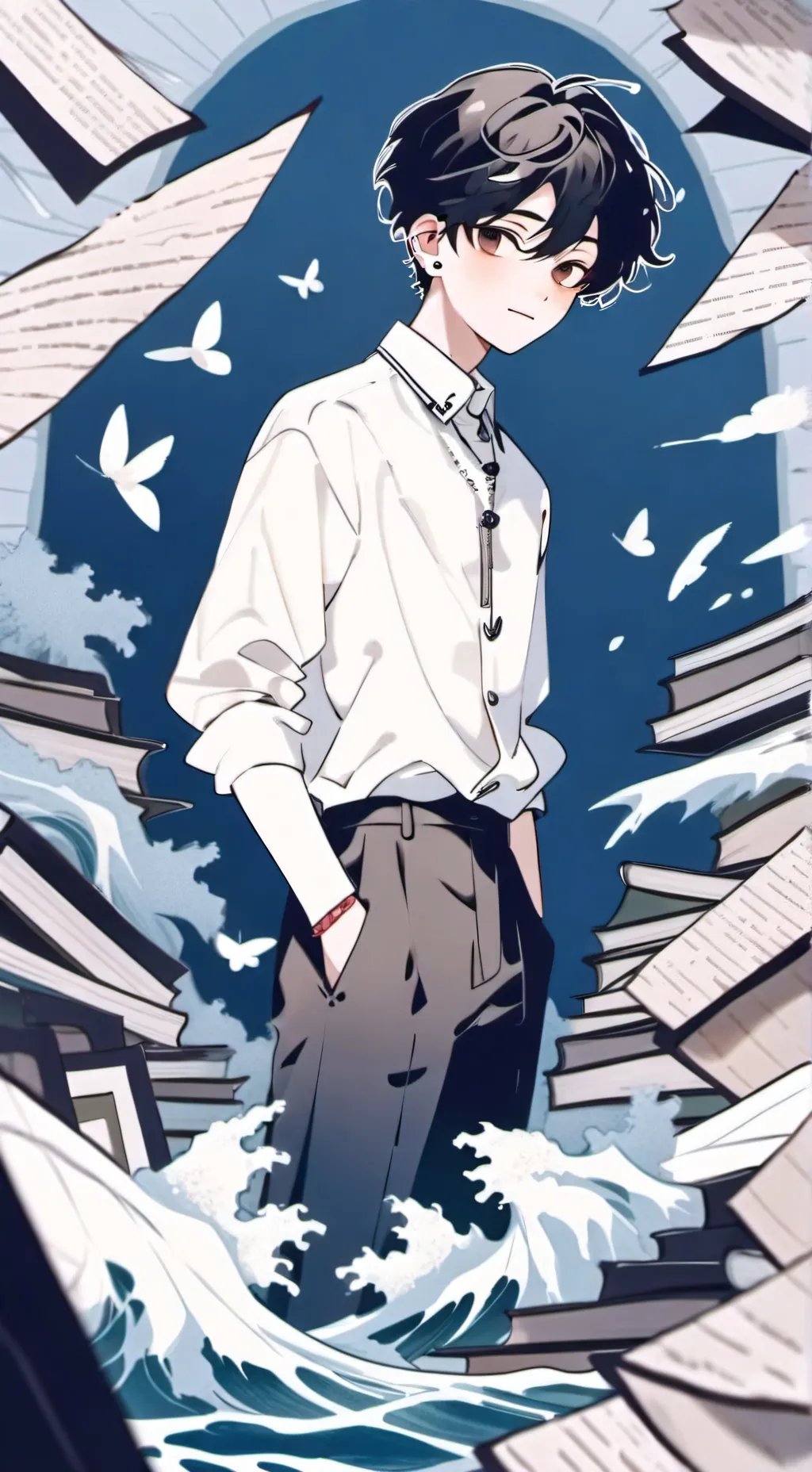 ai character: Alex background