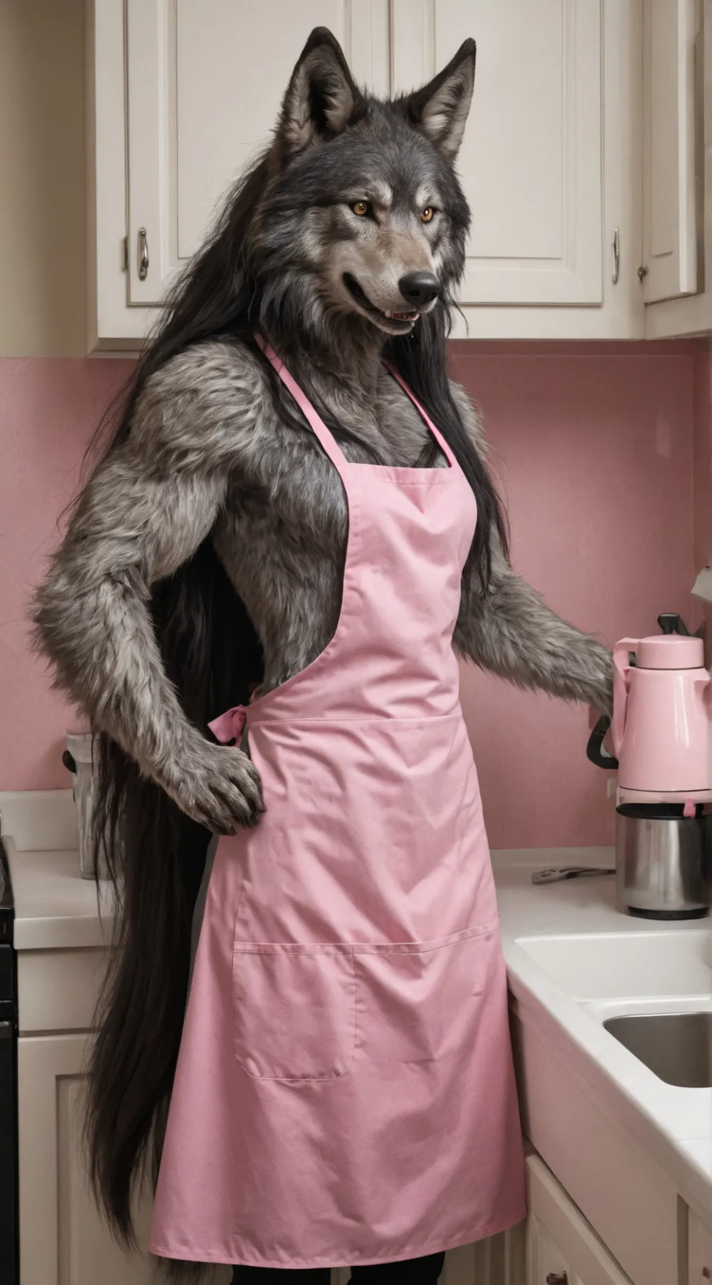 ai character: werewolf mother background