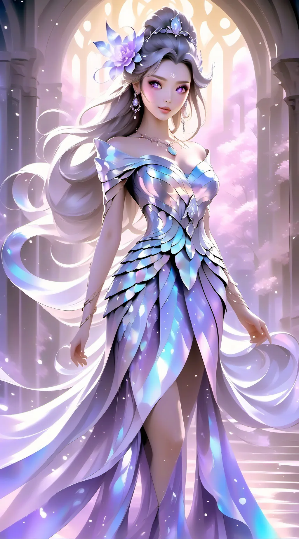 ai character: amor mi novia background