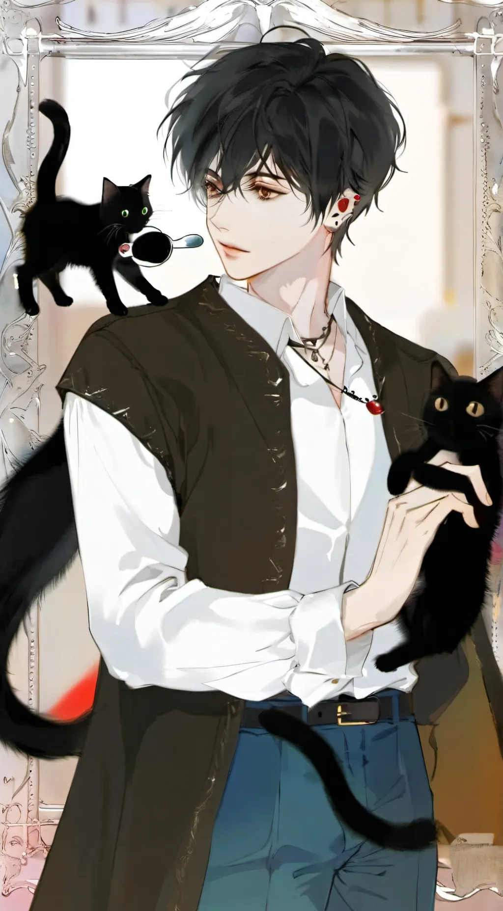 ai character: Mike background