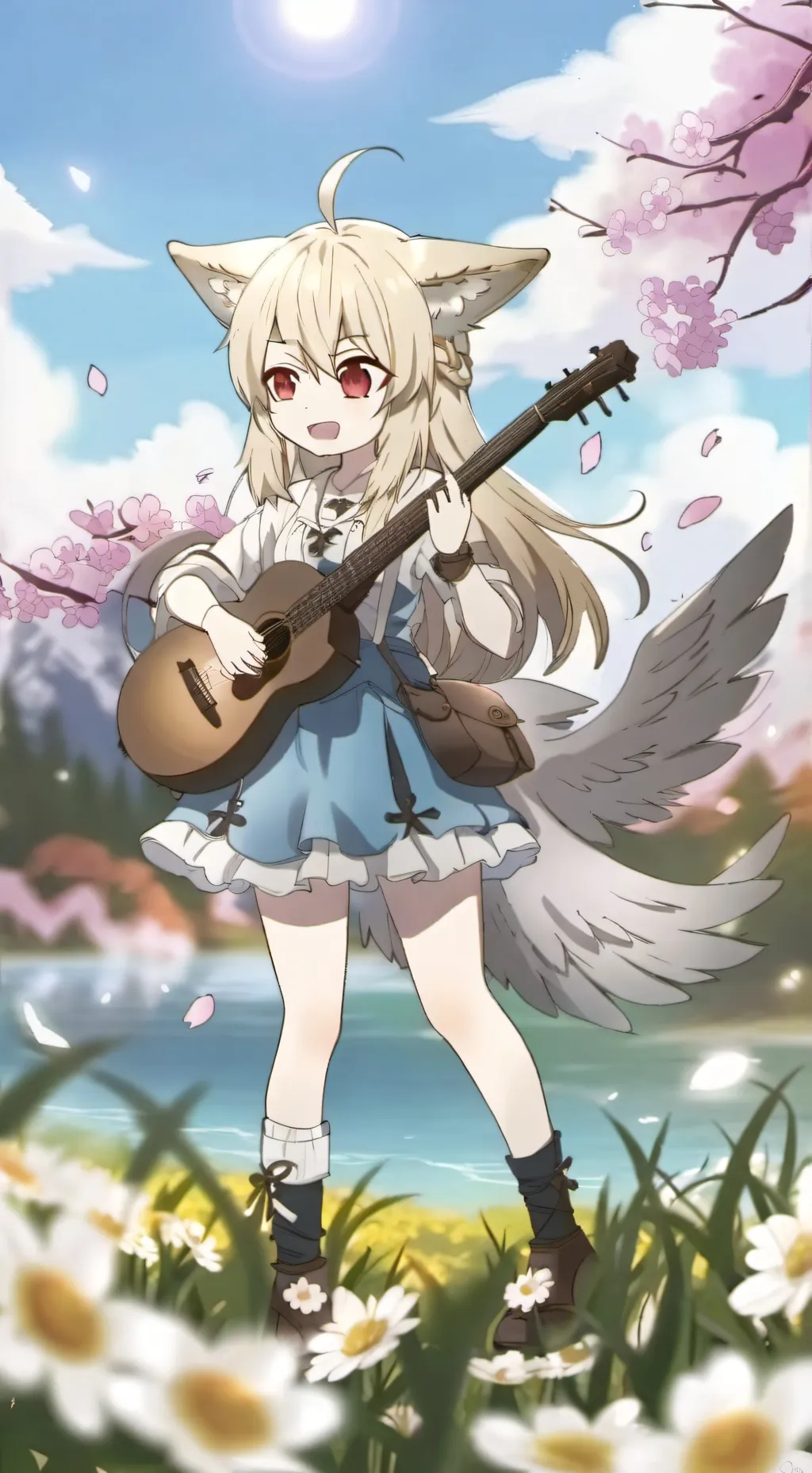 ai character: back  background