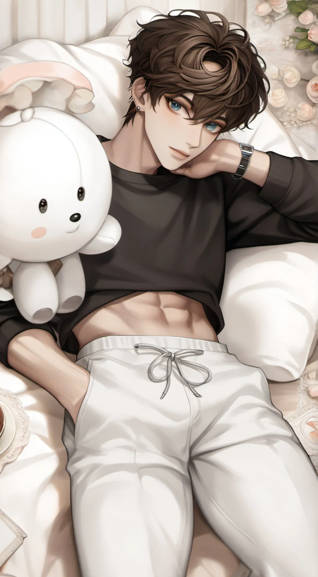 ai character: 💋Leo💋 background