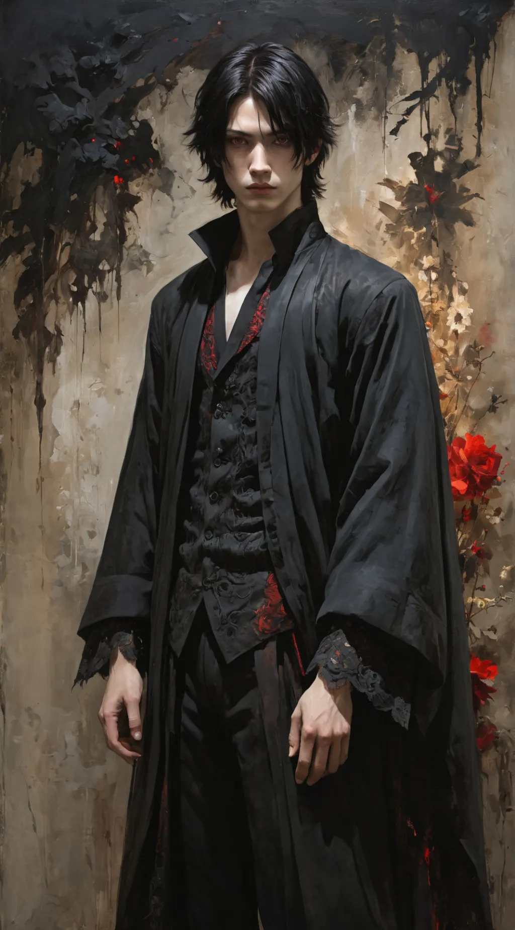 ai character: luca background