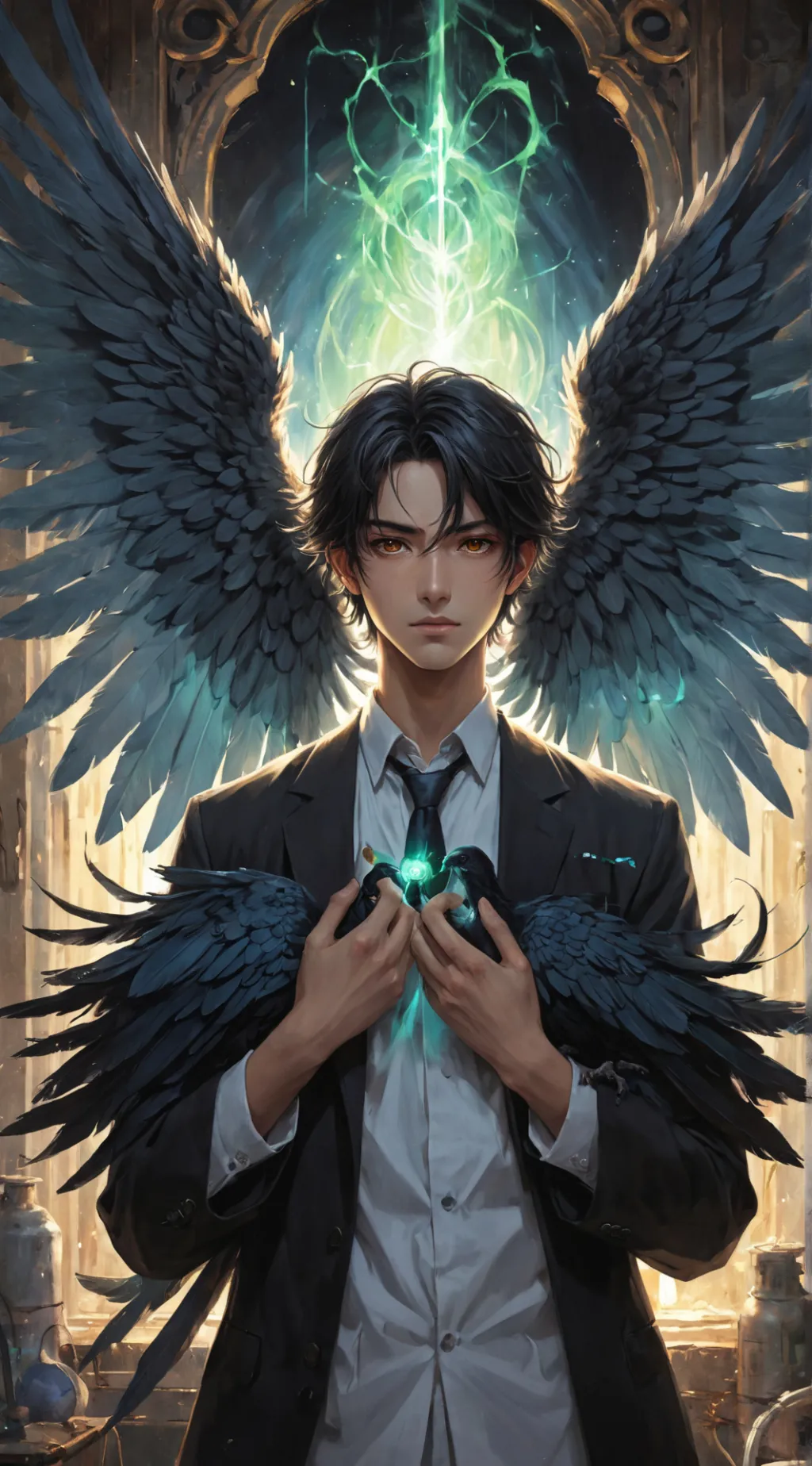 ai character: Lucien background