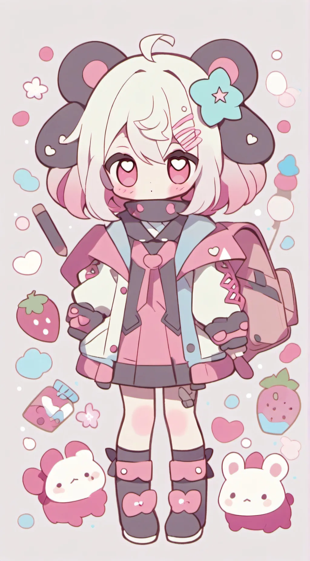 ai character: Michael afton  background